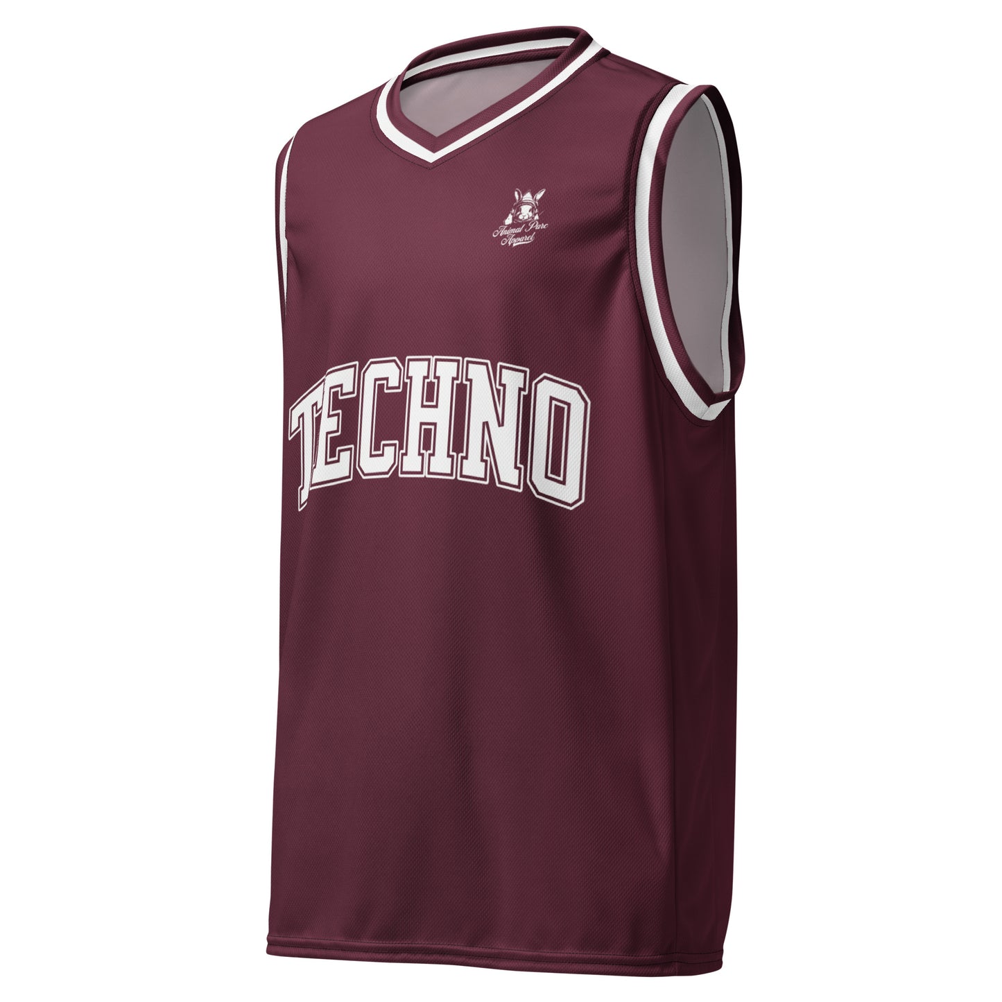 Techno - Basketball Jersey Maroon