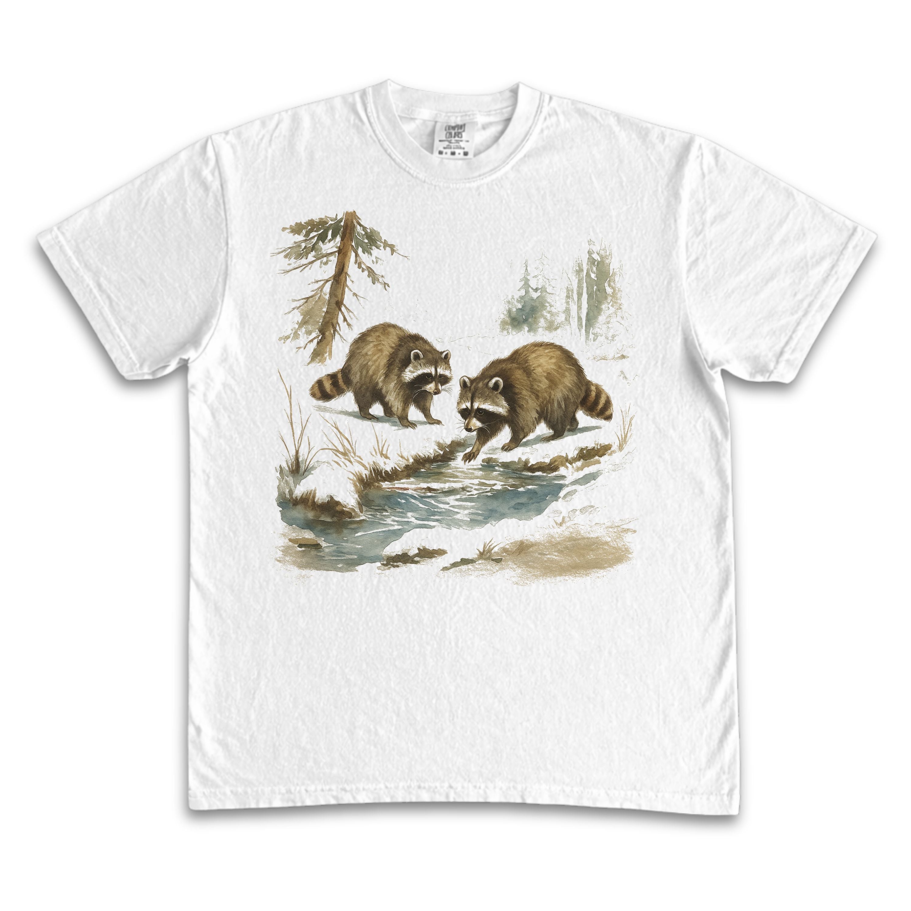Raccoons in Nature