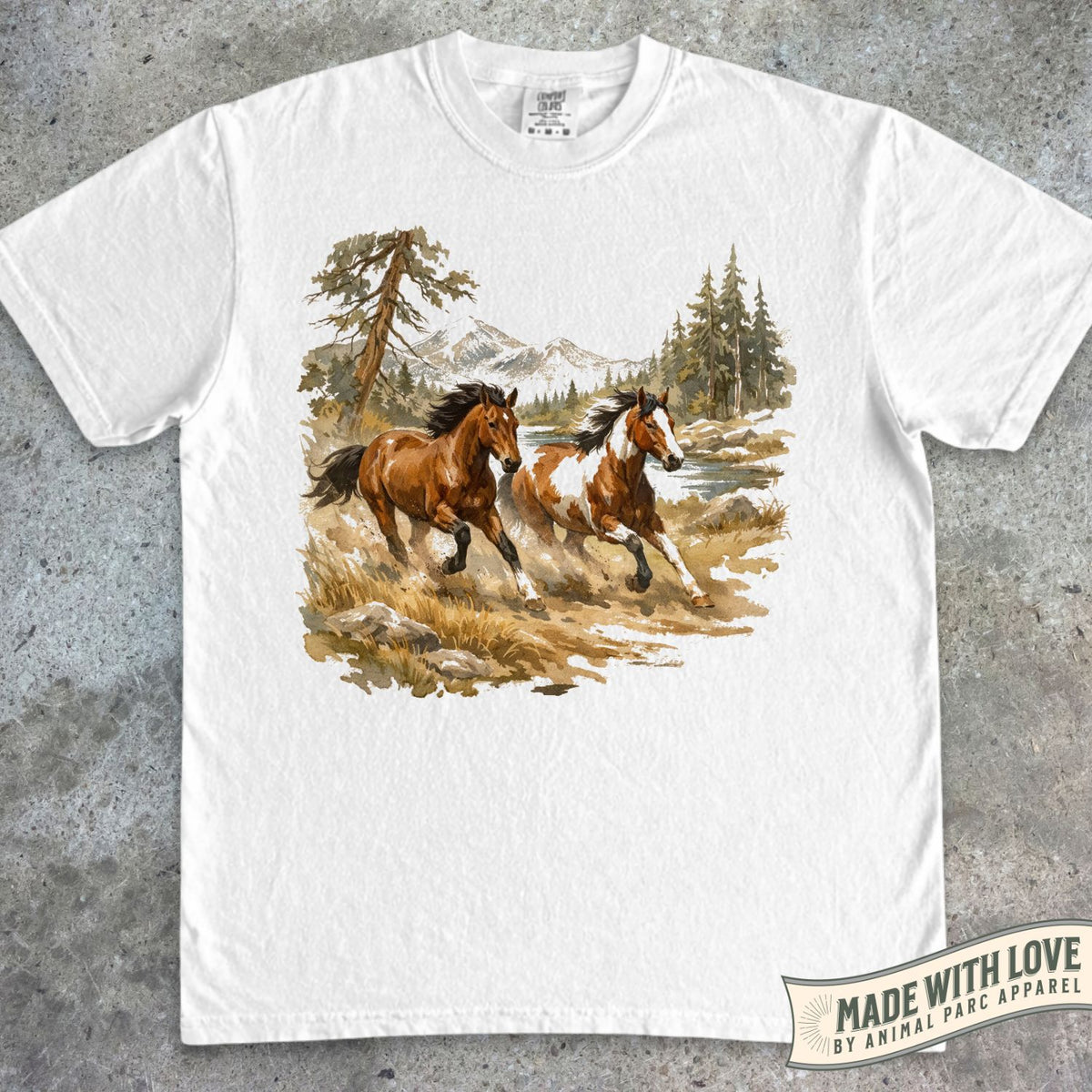 Running Horses Tee
