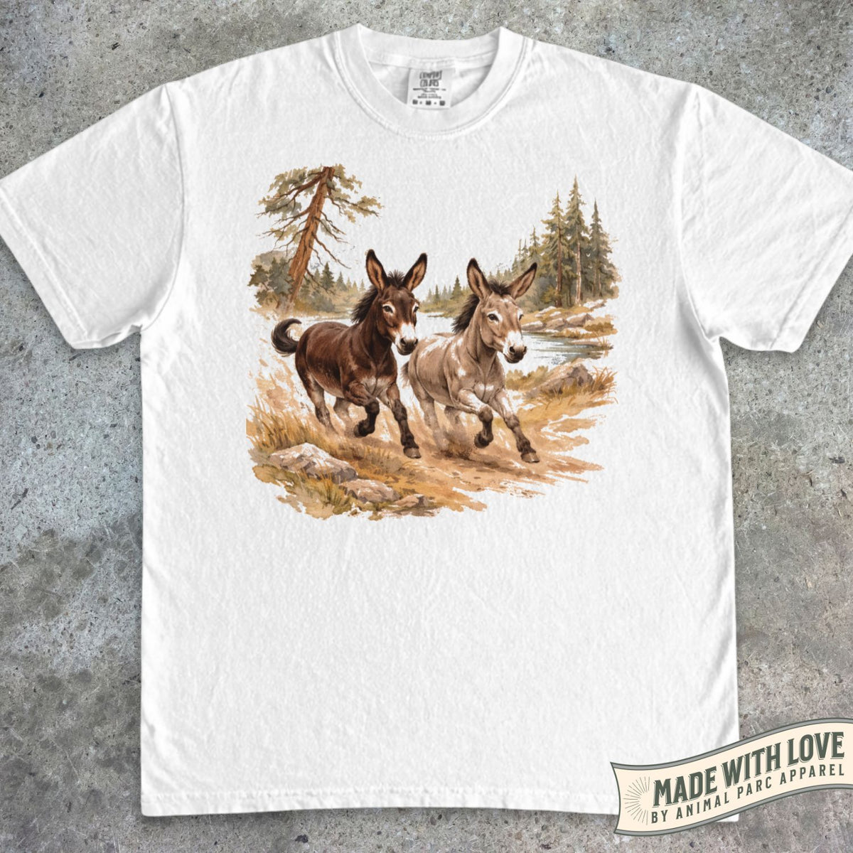 Running Donkeys Tee