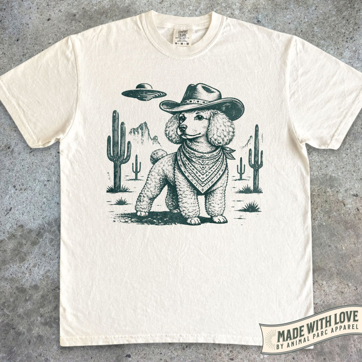 Cowboy Poodle Tee