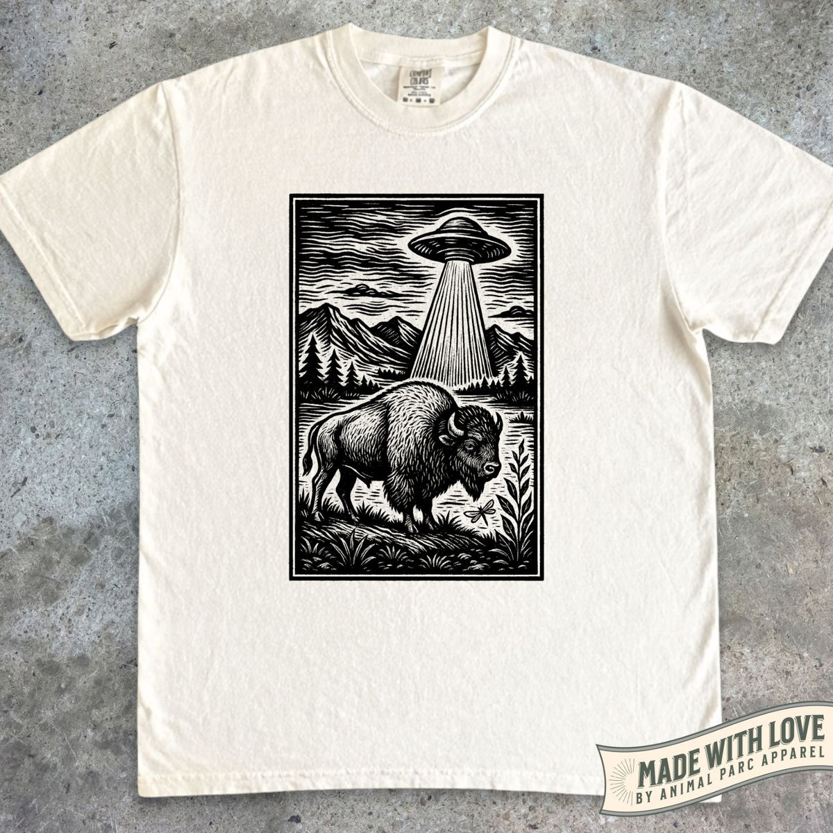 Ufo Bison Tee
