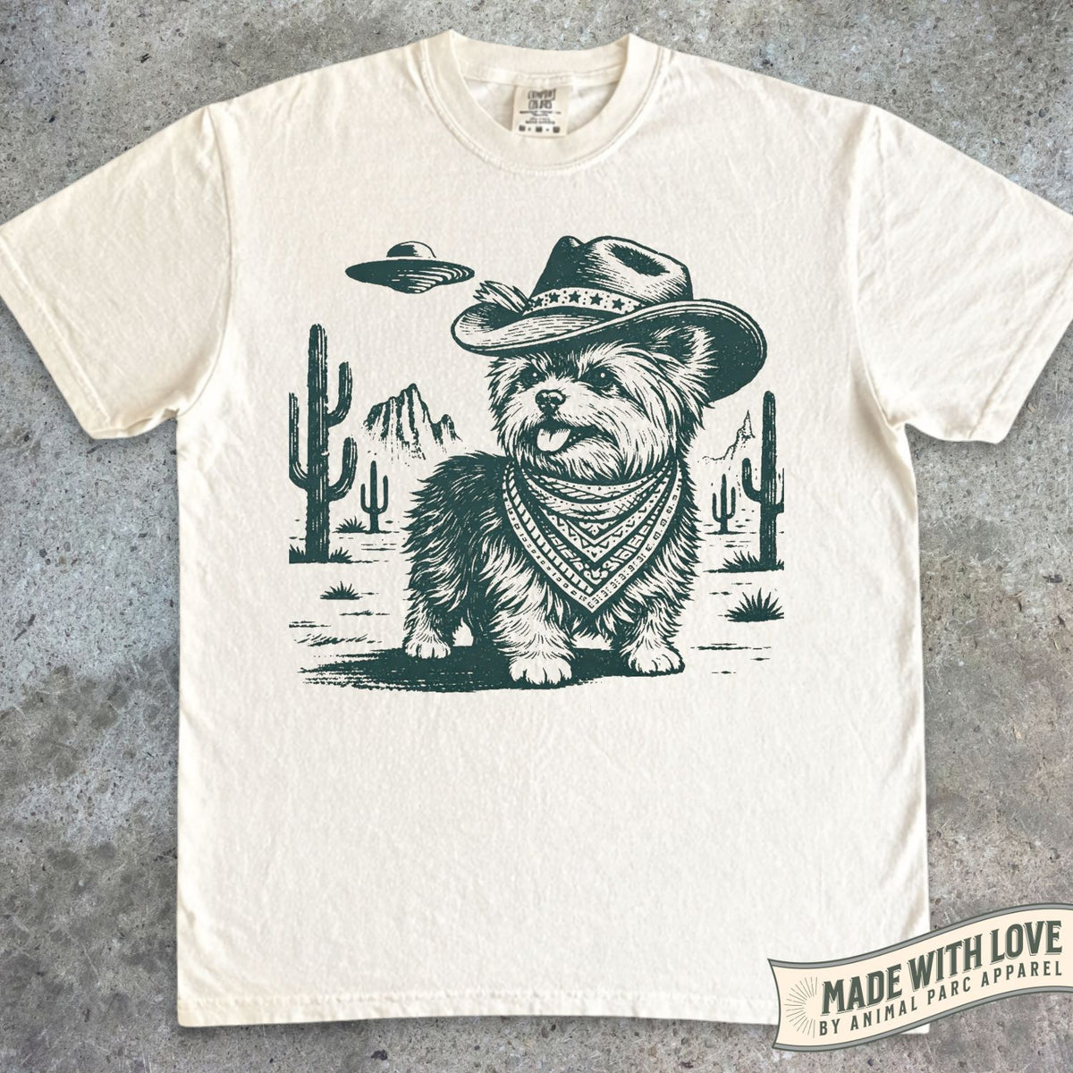 Cowboy Yorkie Tee