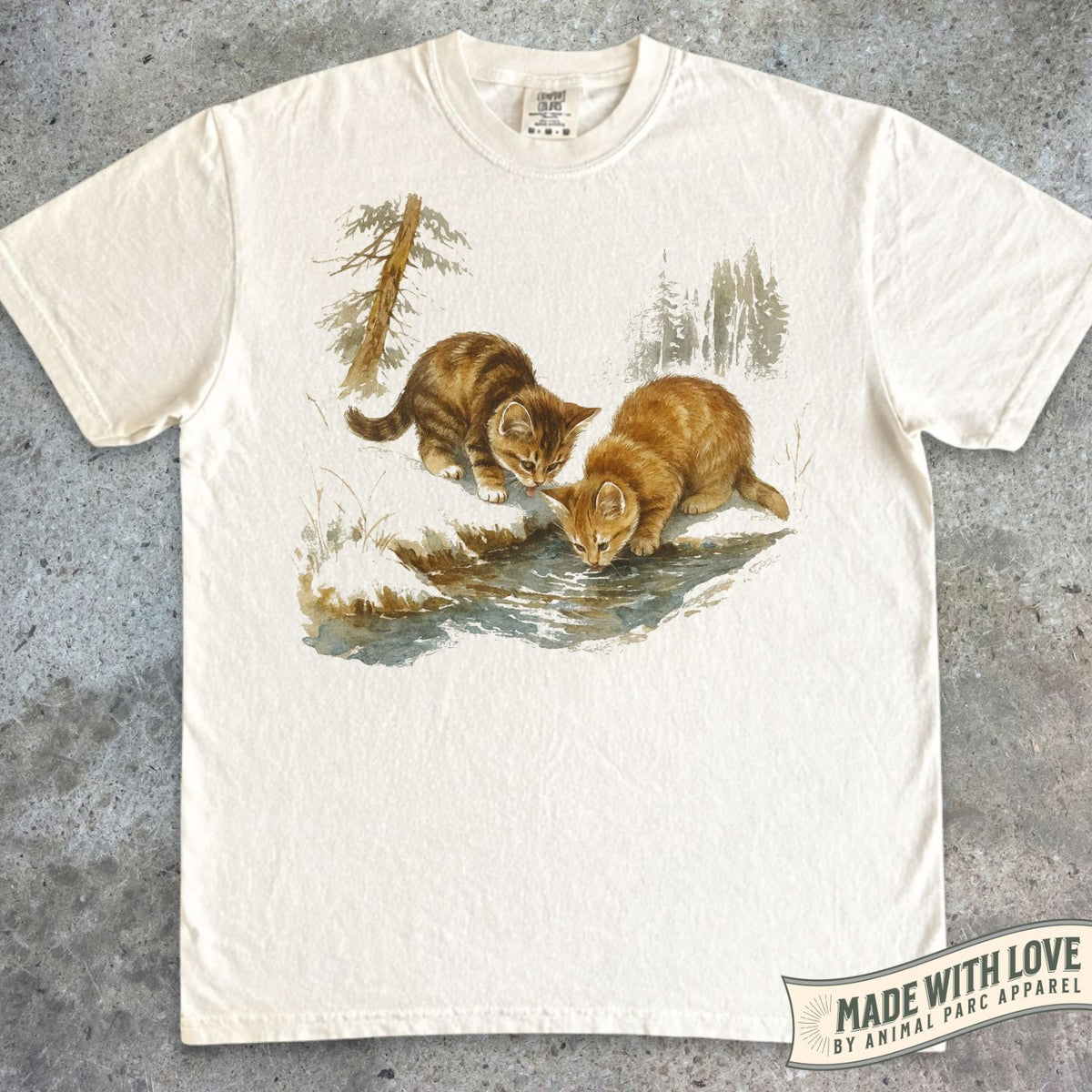 Kittens in Nature Tee