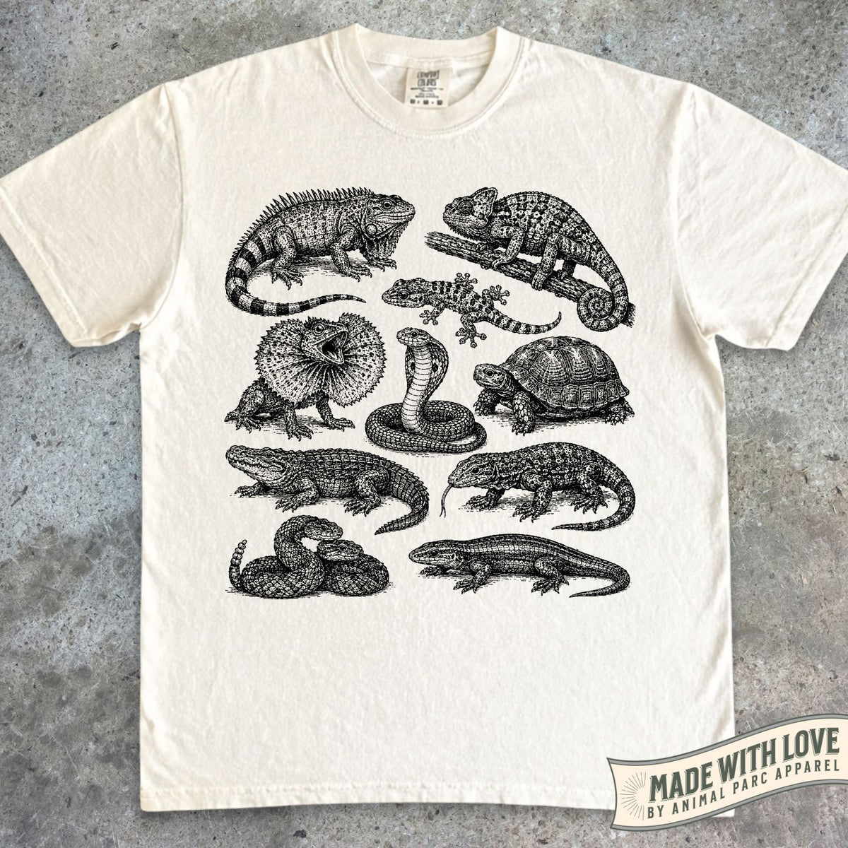 Reptile Compilation Tee