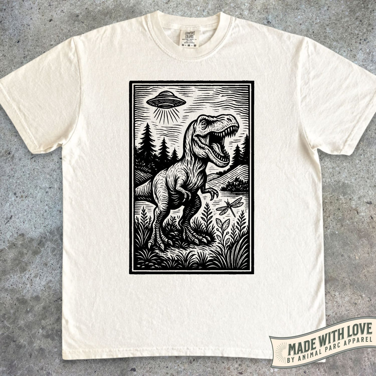 Ufo T-Rex Tee