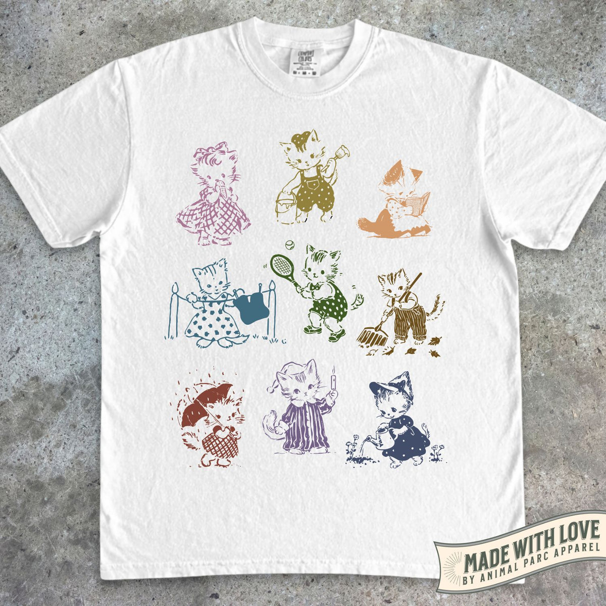 Playful Kittens Tee