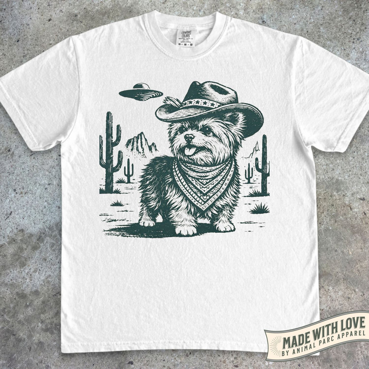 Cowboy Yorkie Tee