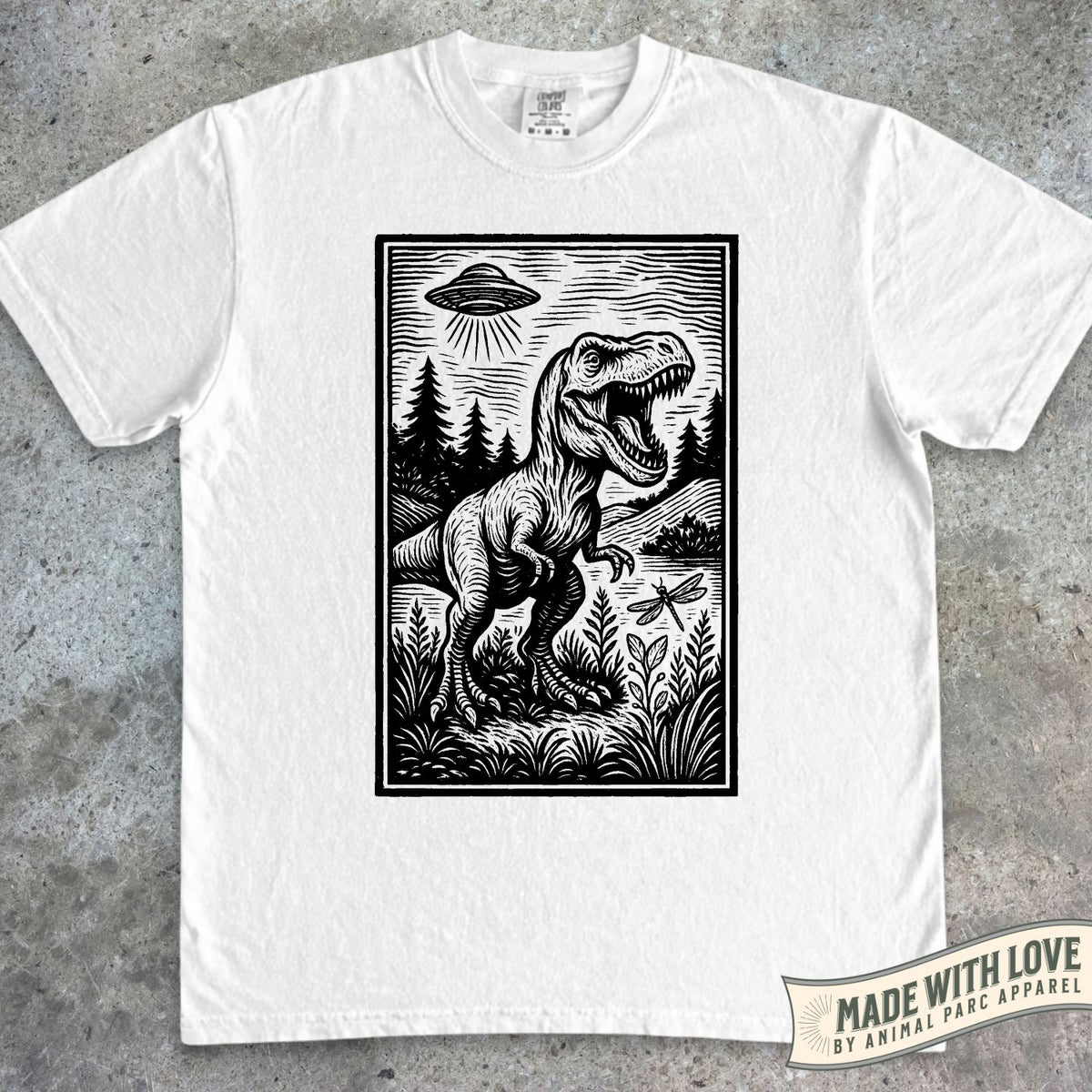 Ufo T-Rex Tee