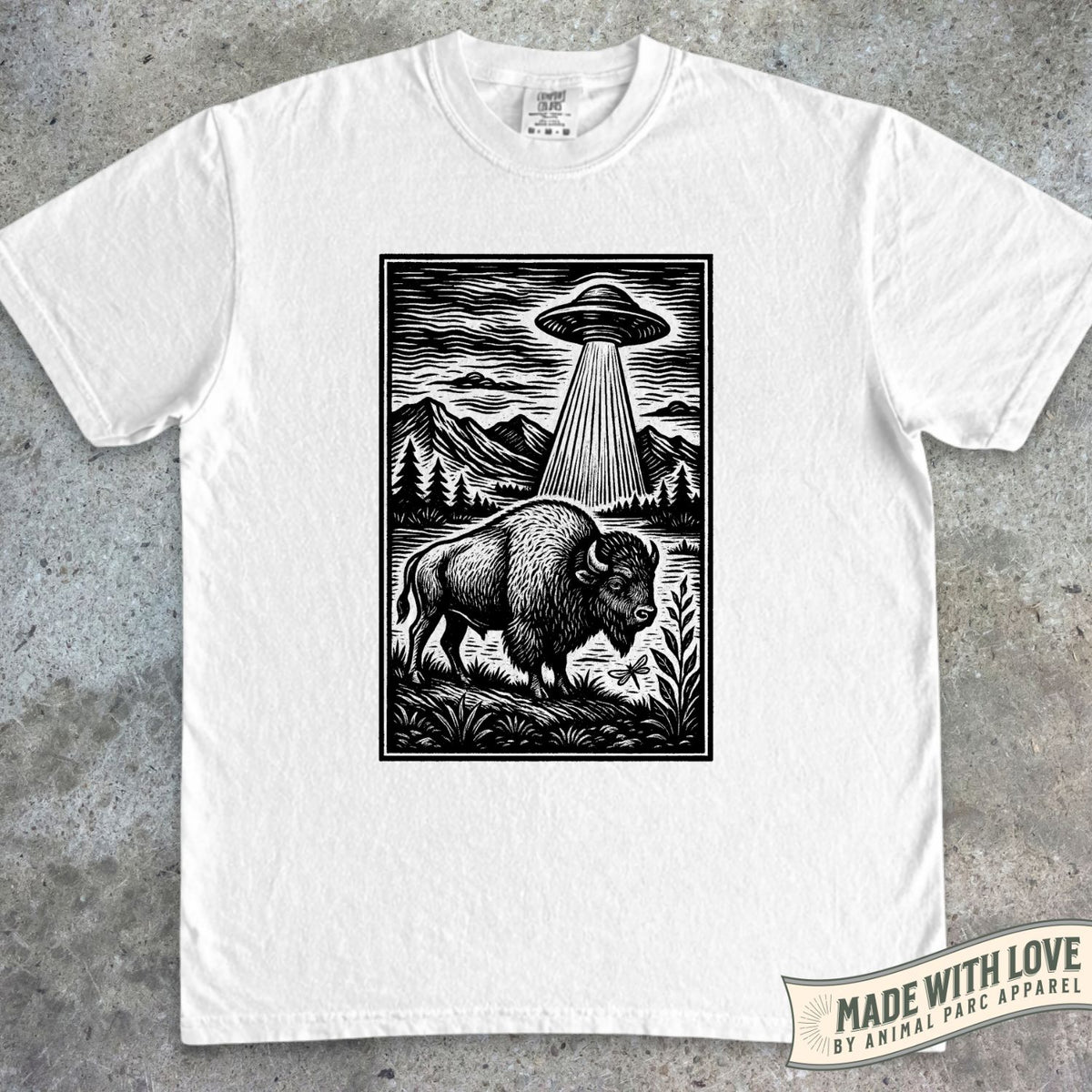 Ufo Bison Tee