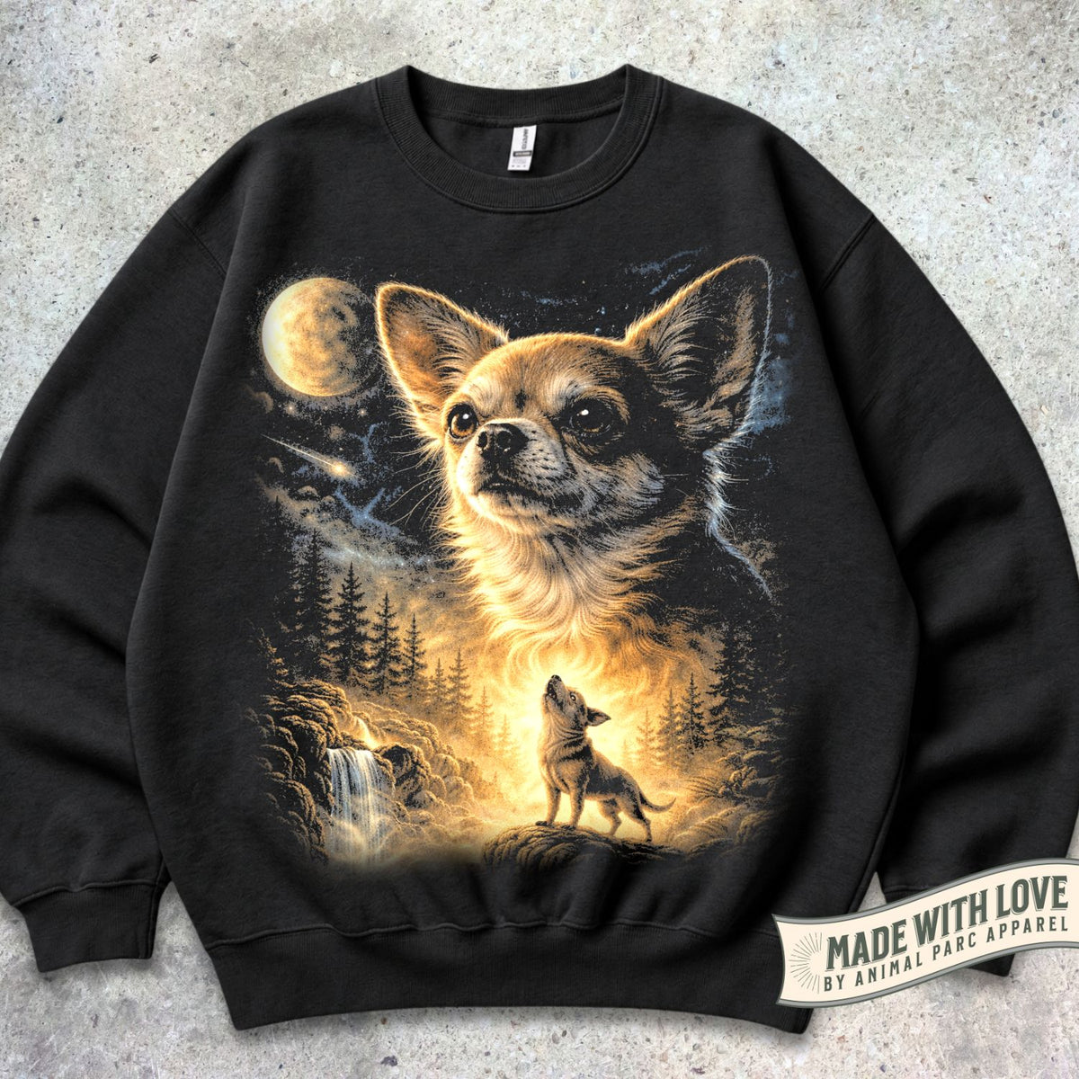 Howling Chihuahua Crewneck