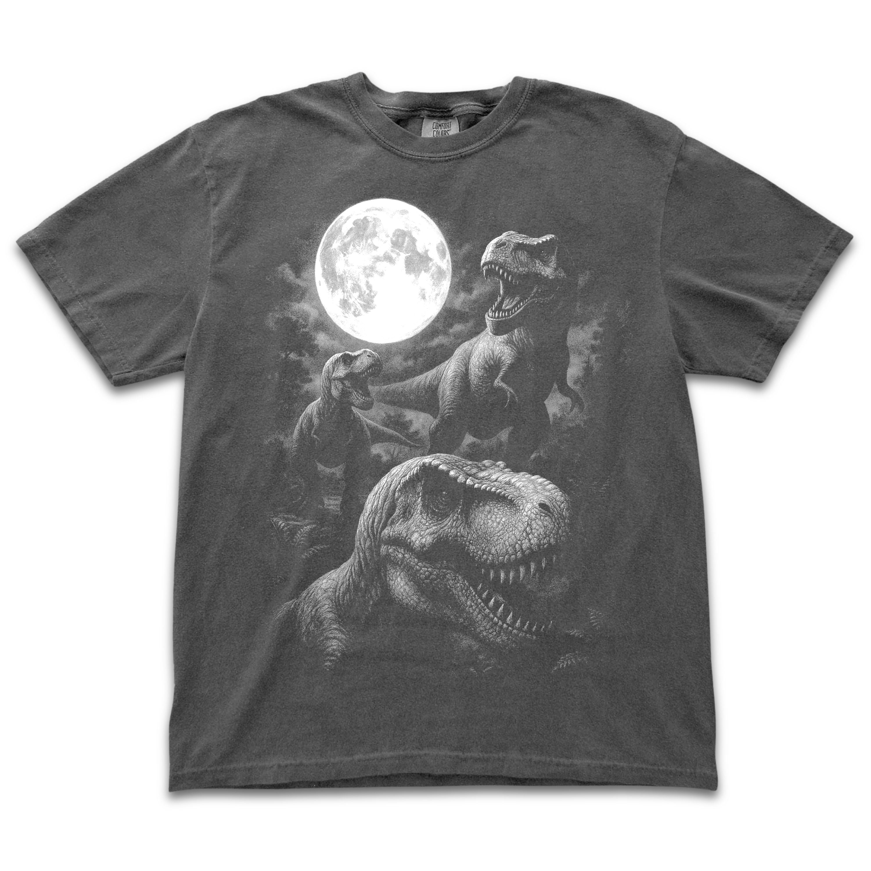 T-Rexes in Full Moon
