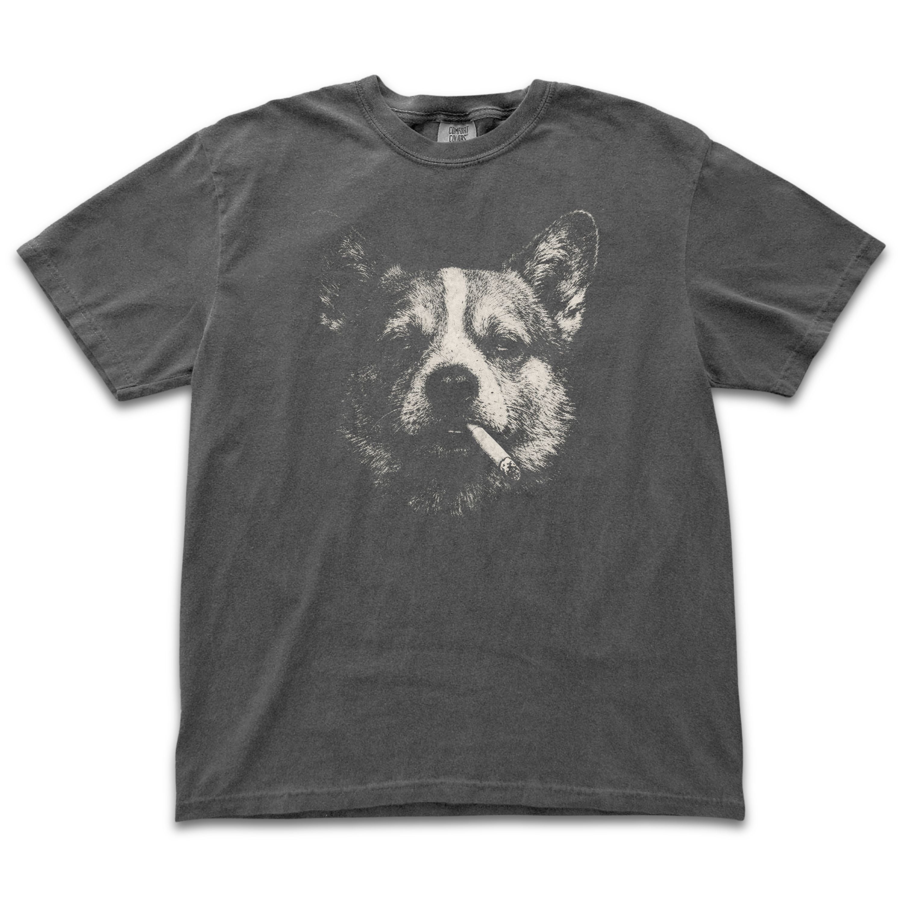 Corgi Smoking Tee