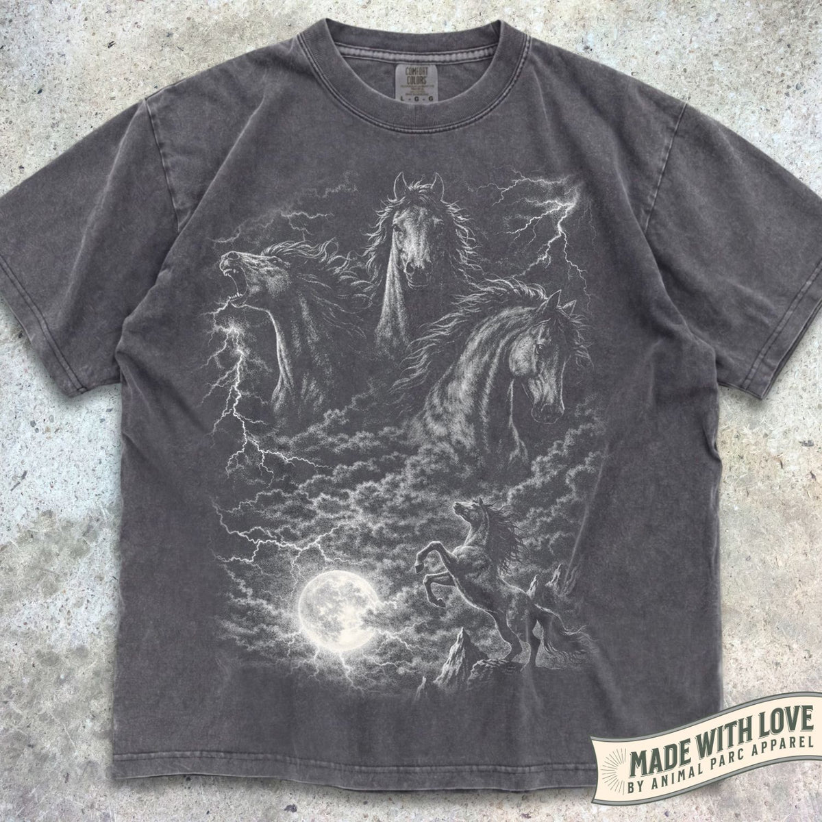 Lightning Horses Tee