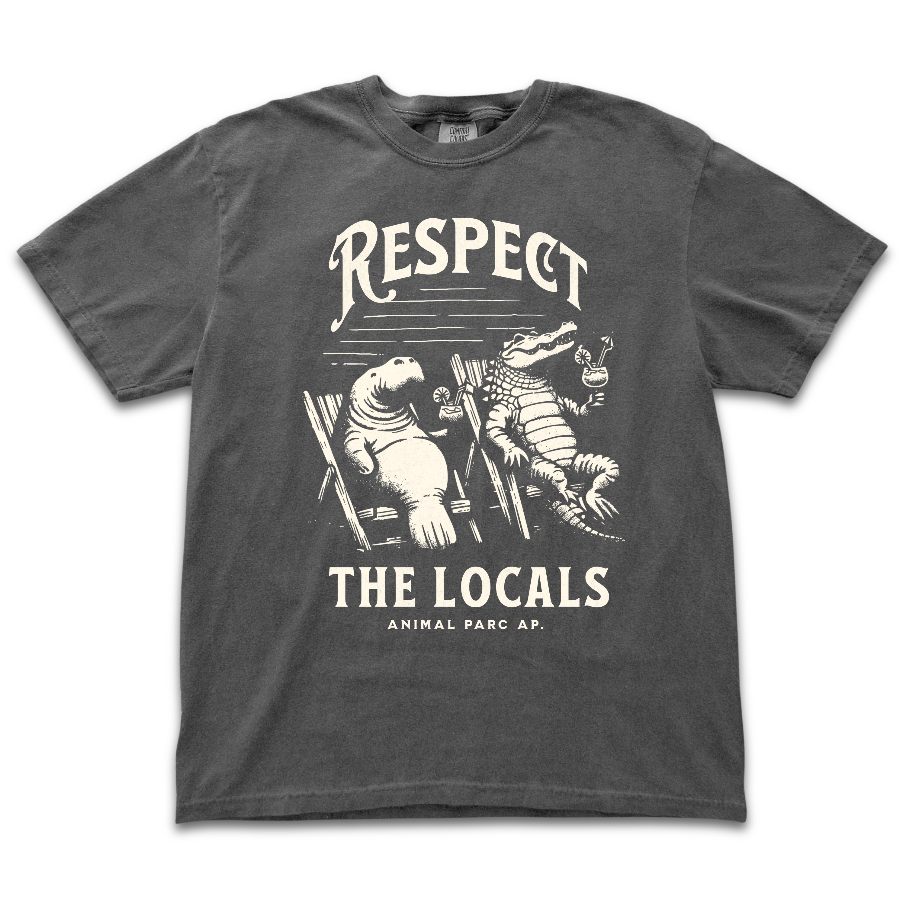 Respect The Locals Alligator & Manatee