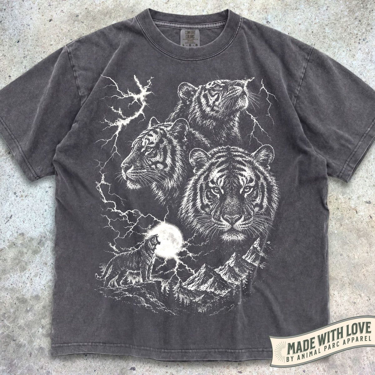Lightning Tigers Tee