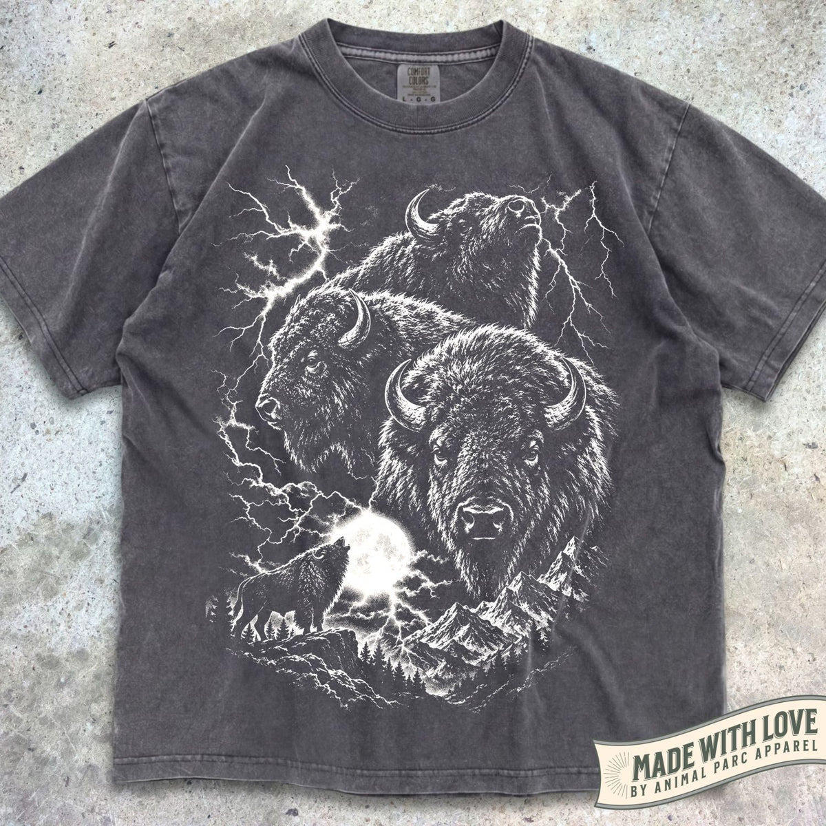 Lightning Bisons Tee