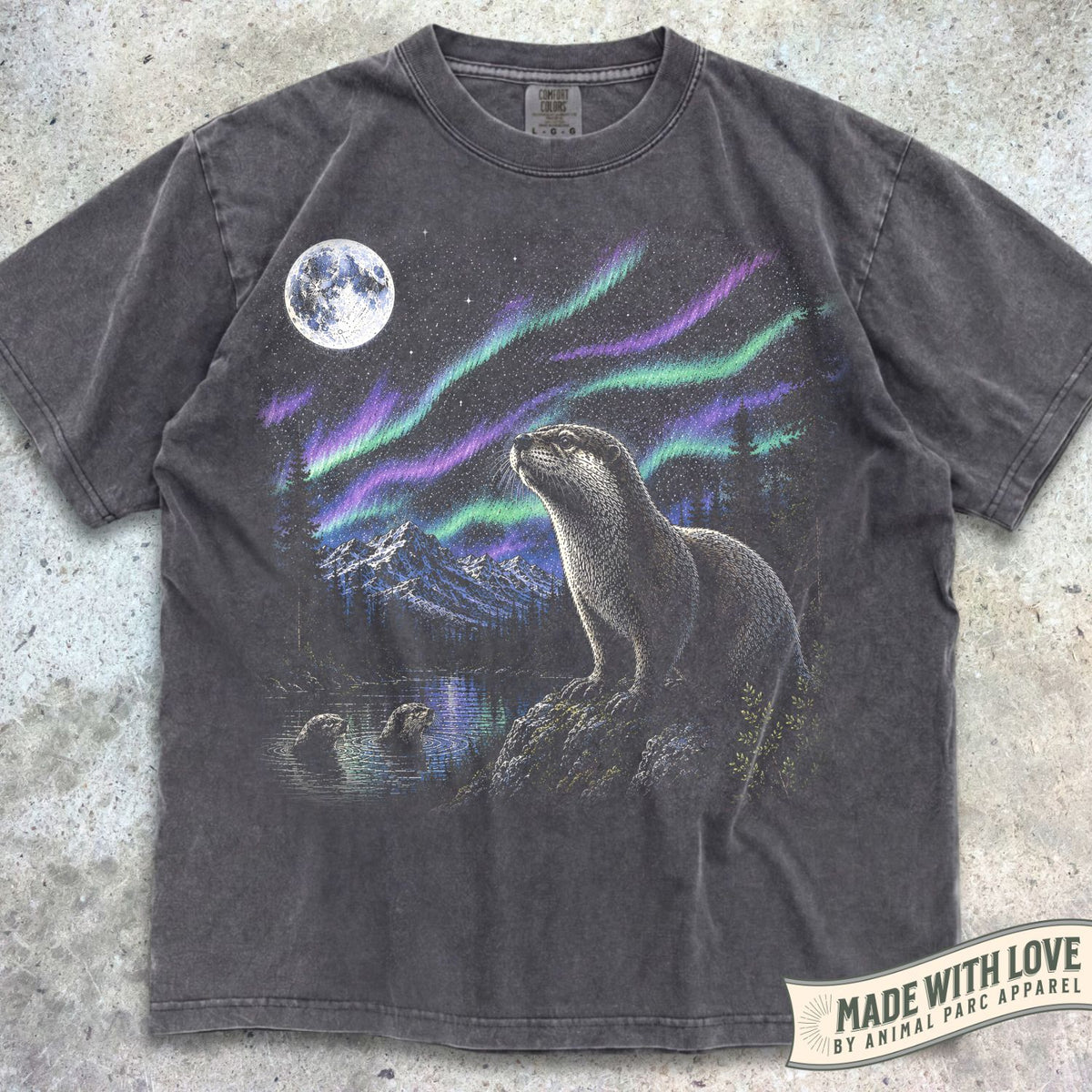 Northern Lights Otter Tee