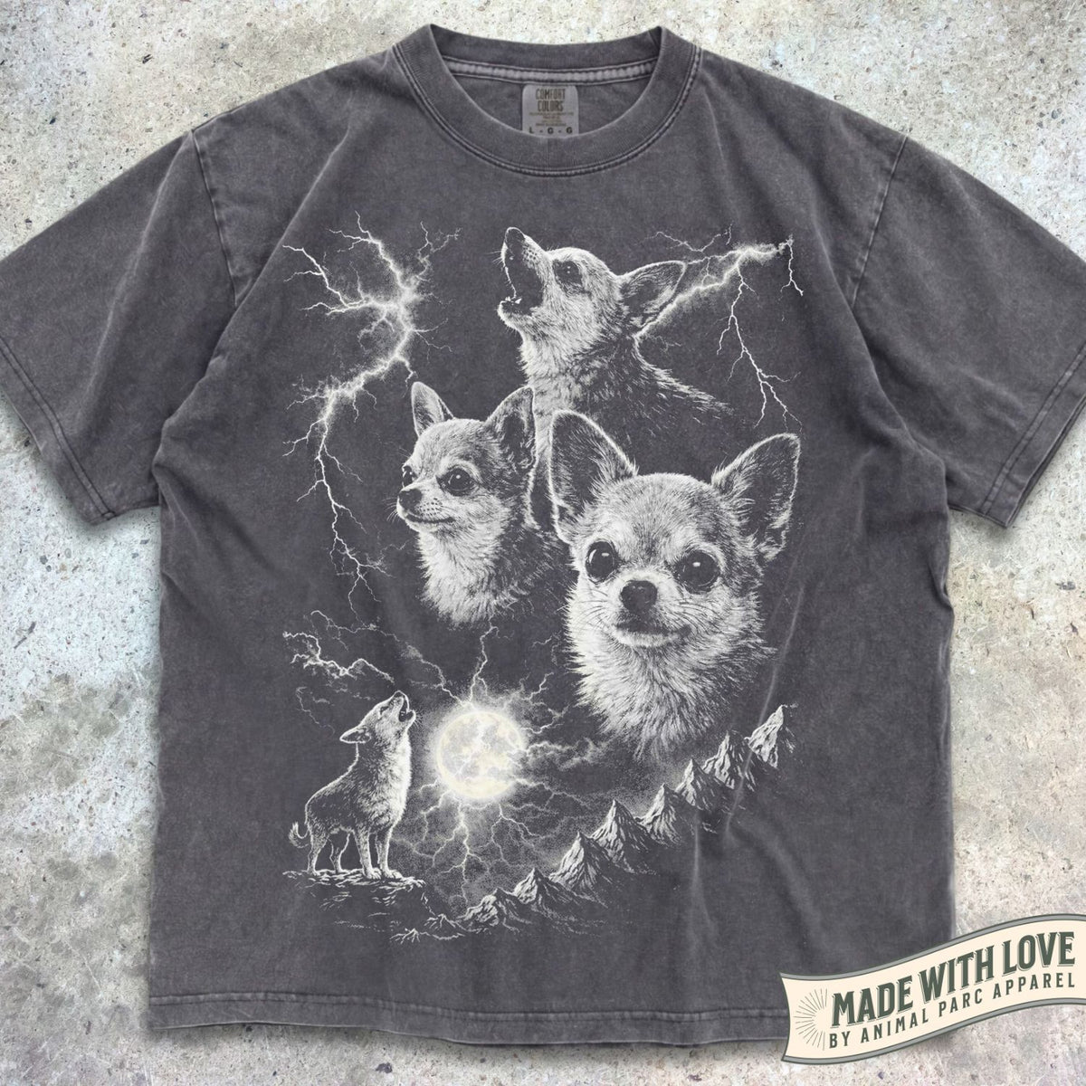 Lightning Chihuahuas Tee
