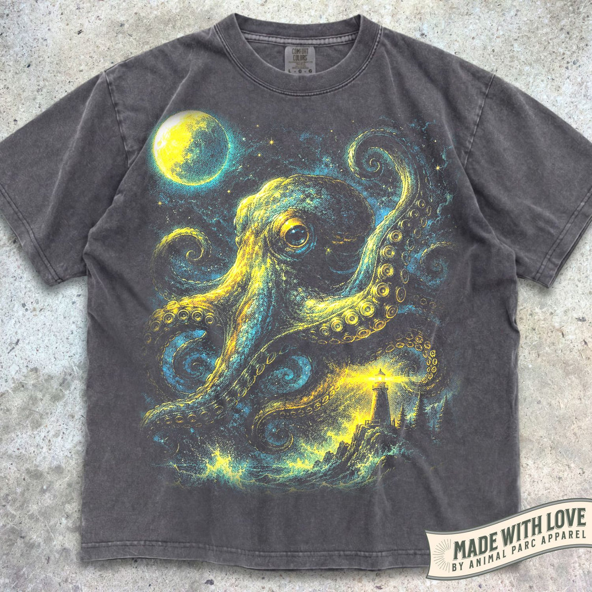 Moonlight Octopus Tee