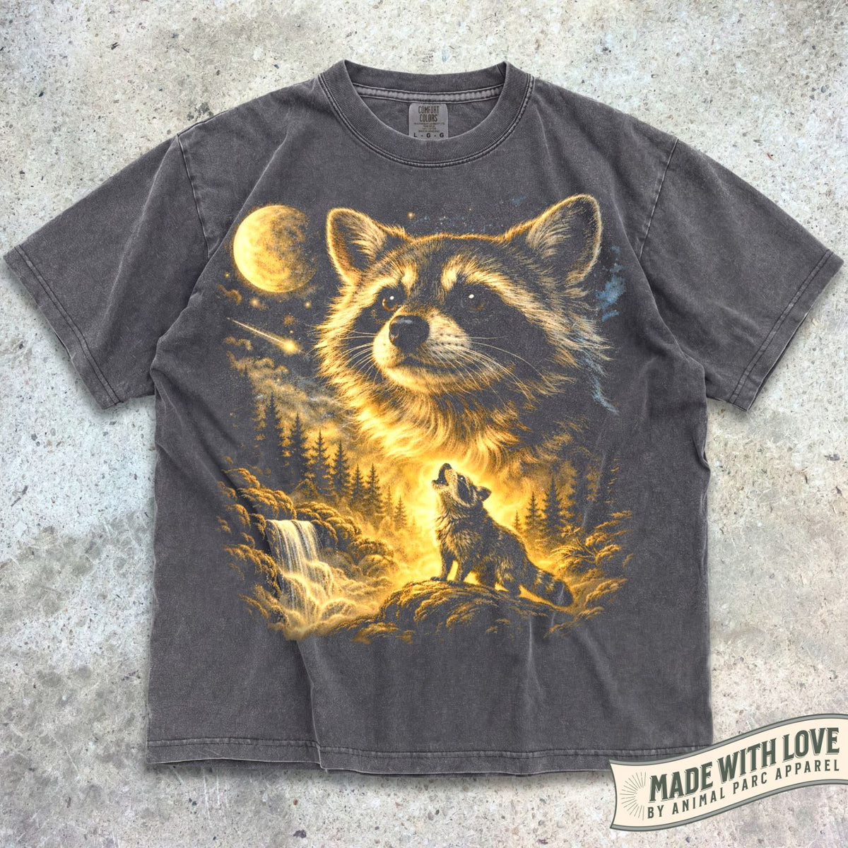 Howling Raccoon Tee