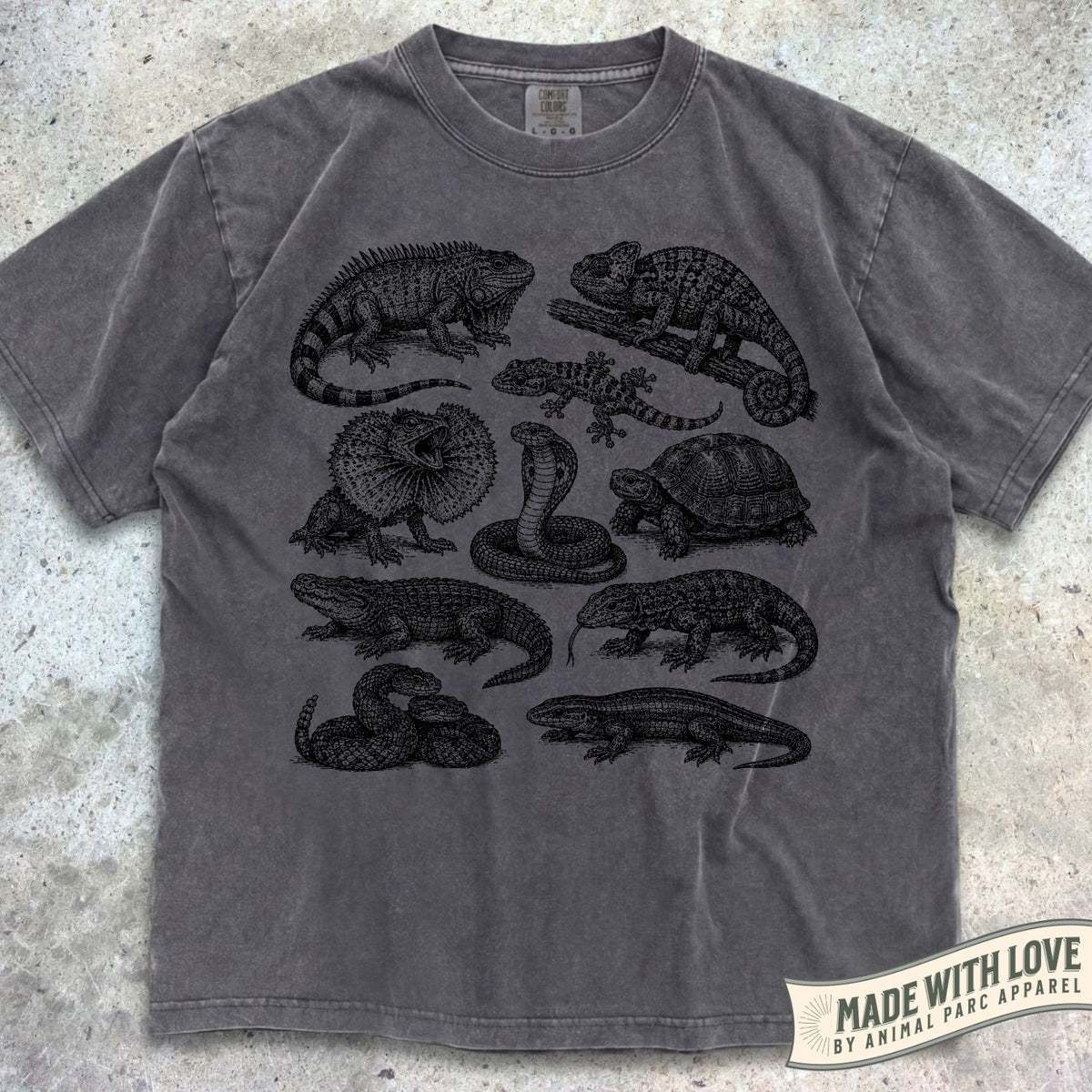 Reptile Compilation Tee