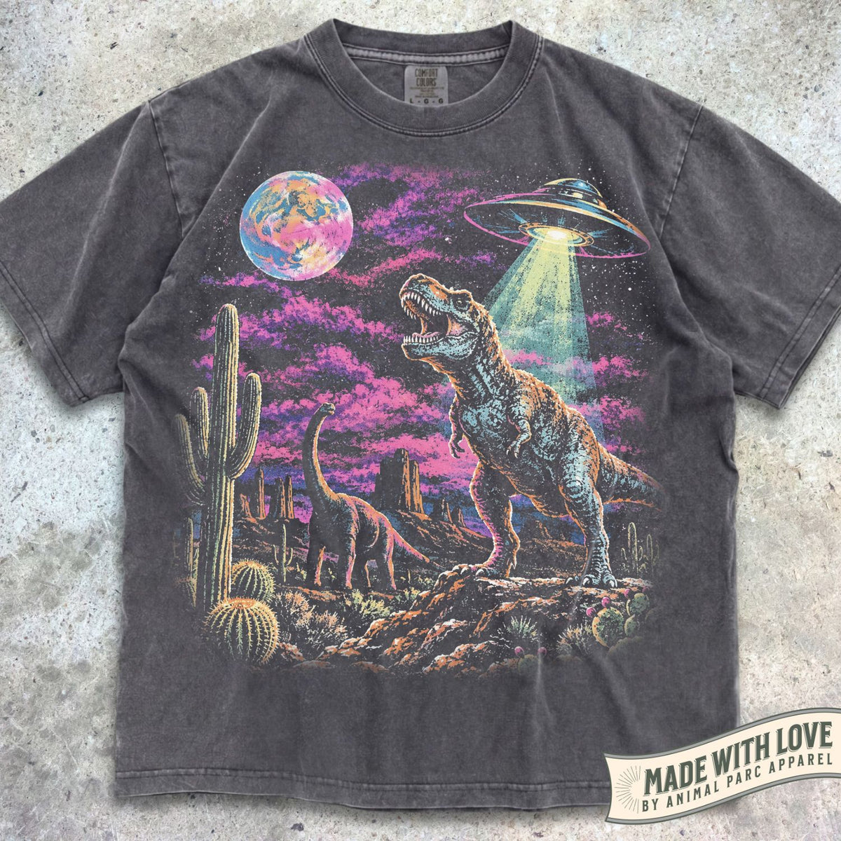Dinosaurs Ufo Tee