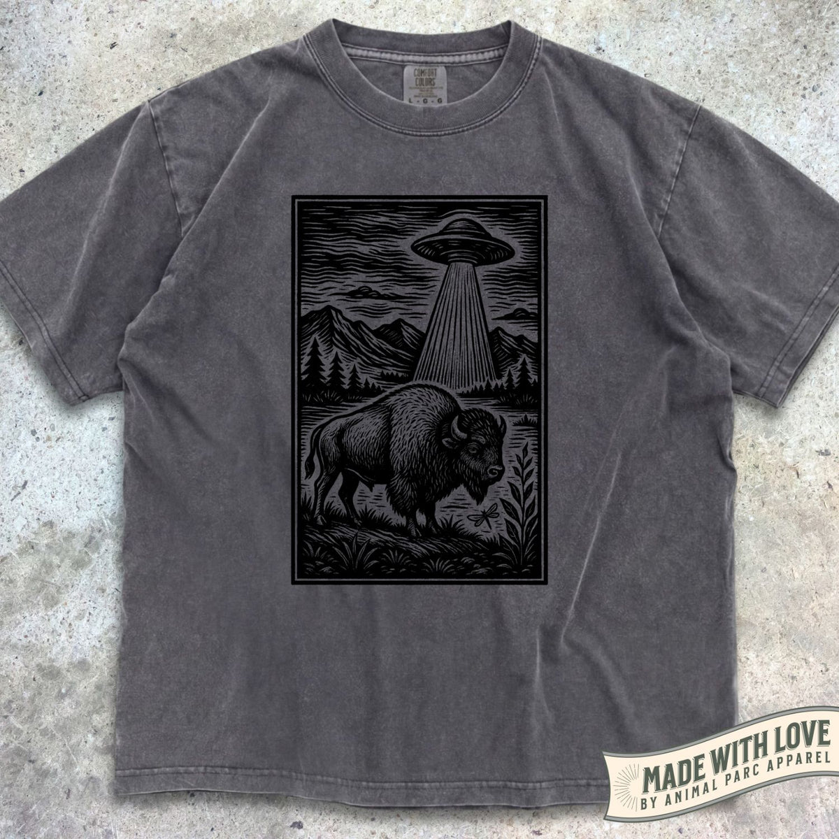 Ufo Bison Tee