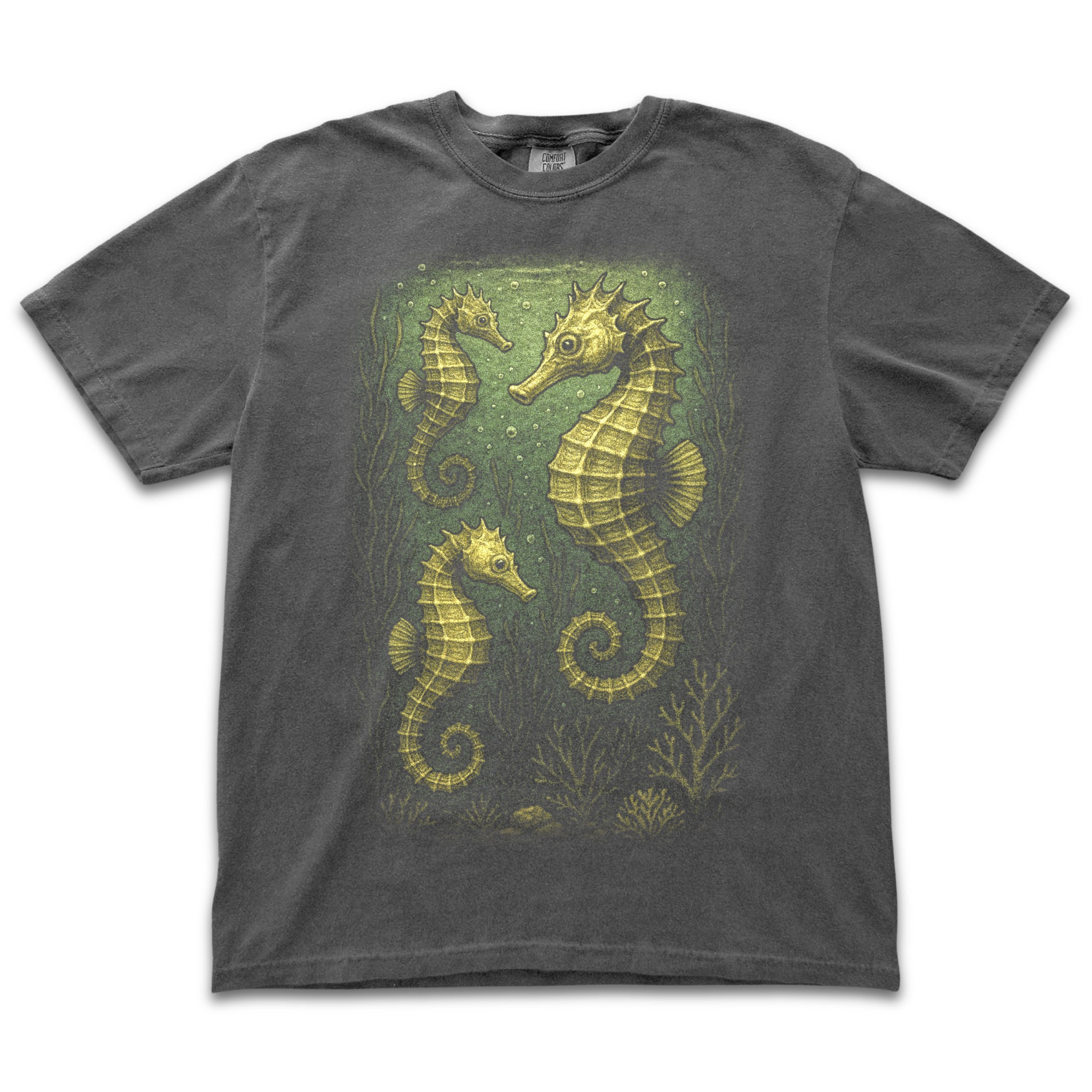 Sea Horses Under Water