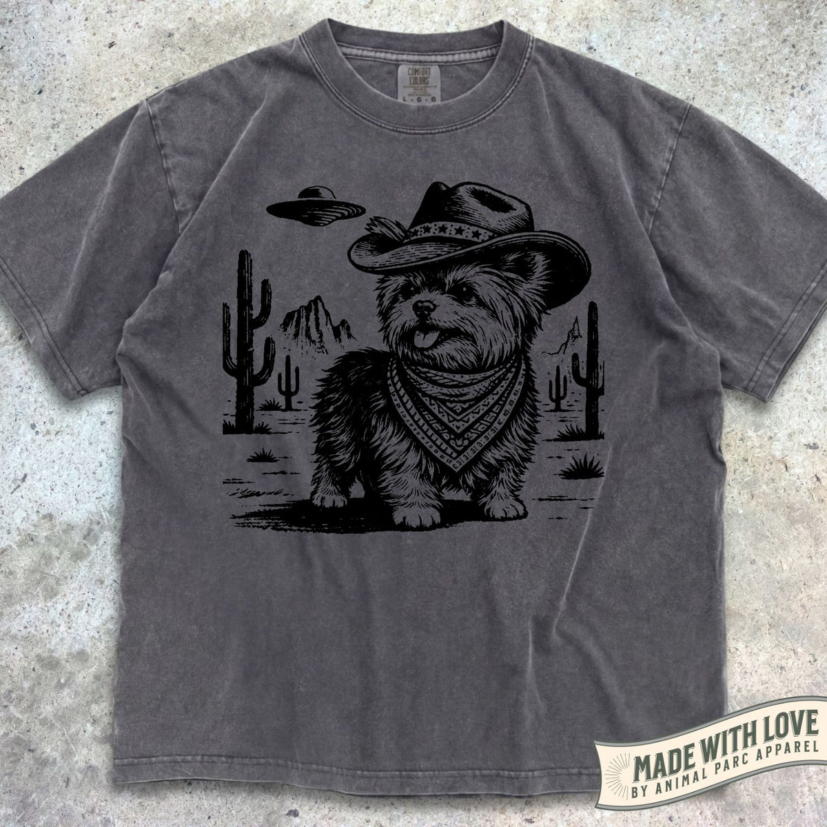 Cowboy Yorkie Tee