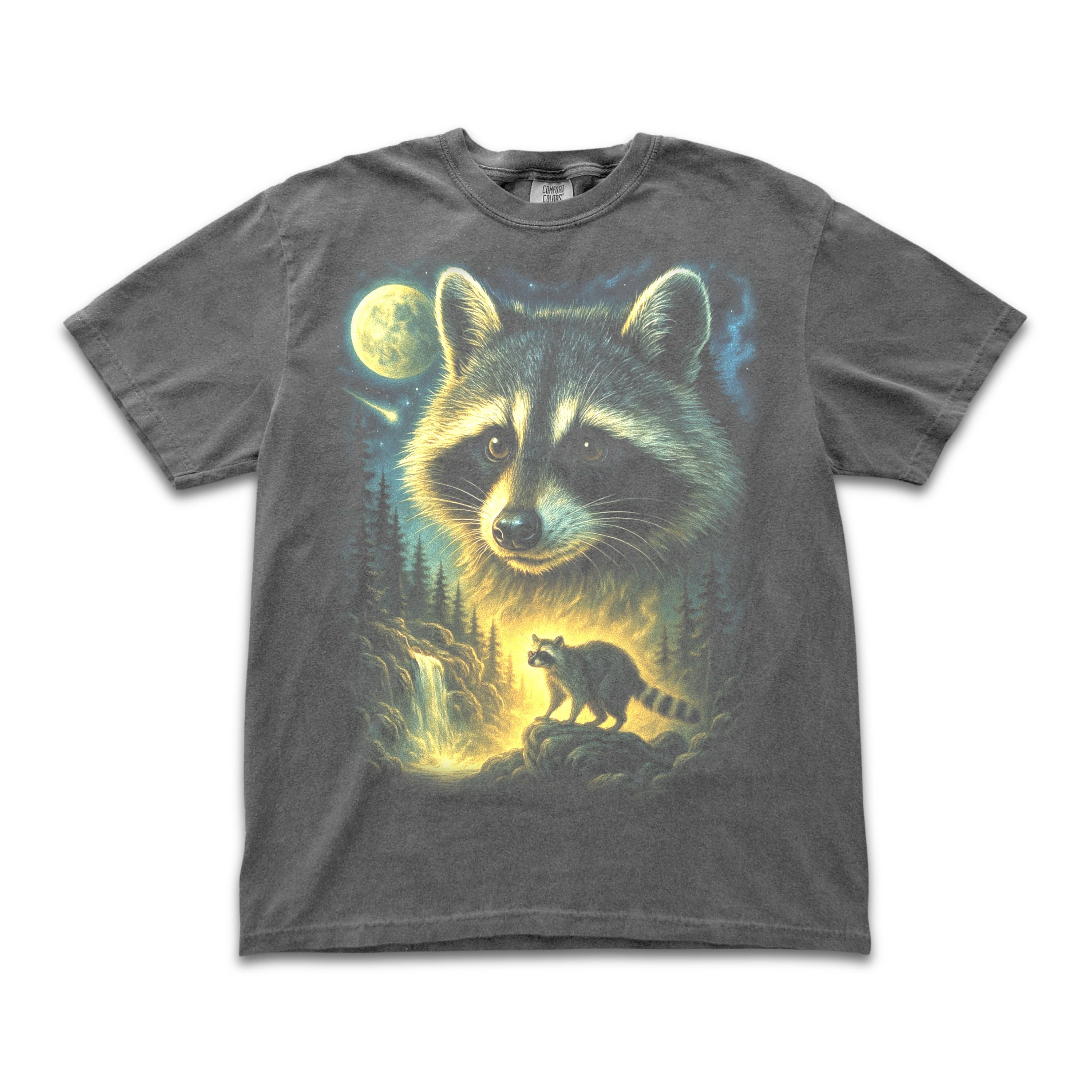 Raccoon Moonlight Tee