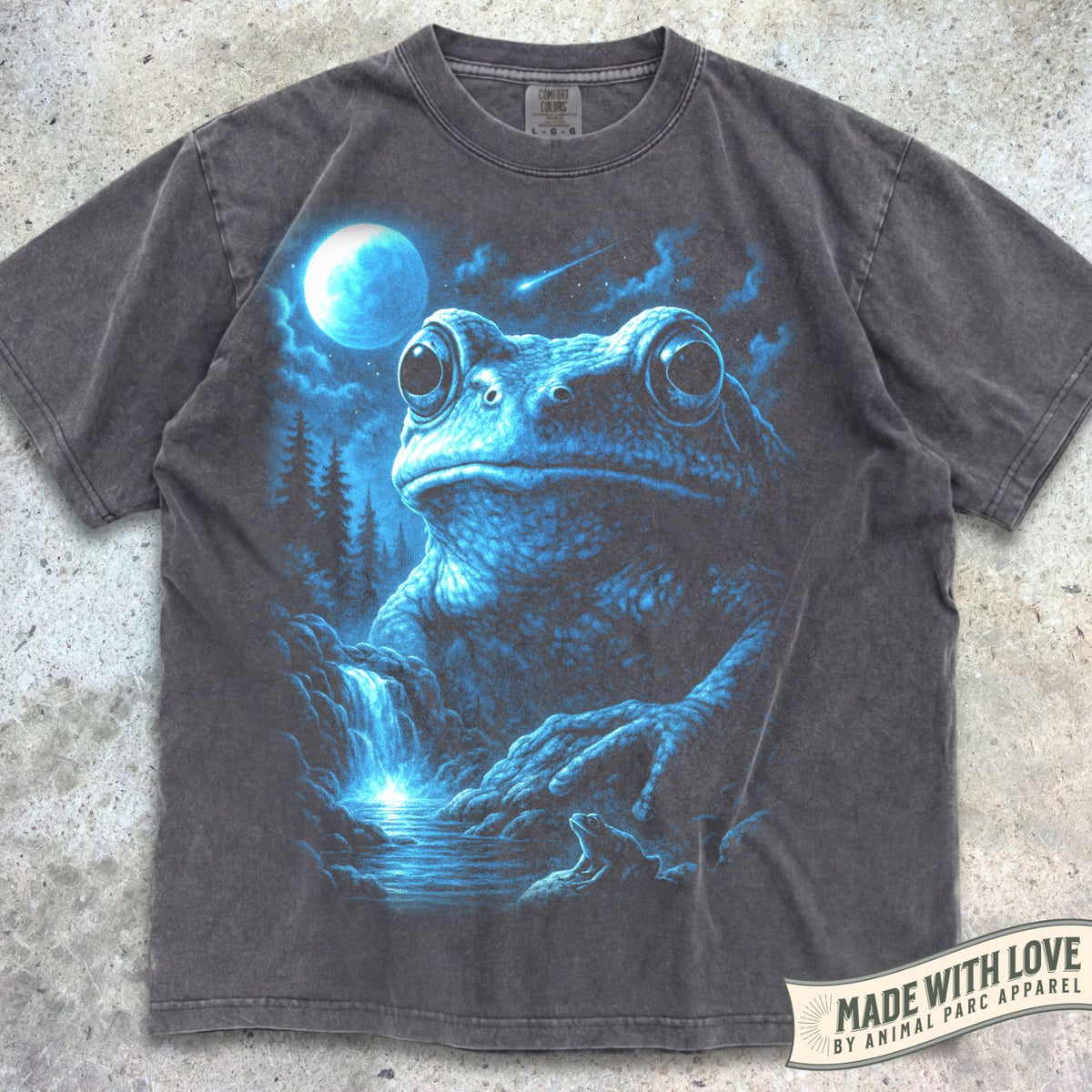 Blue Moonlight Frog Tee