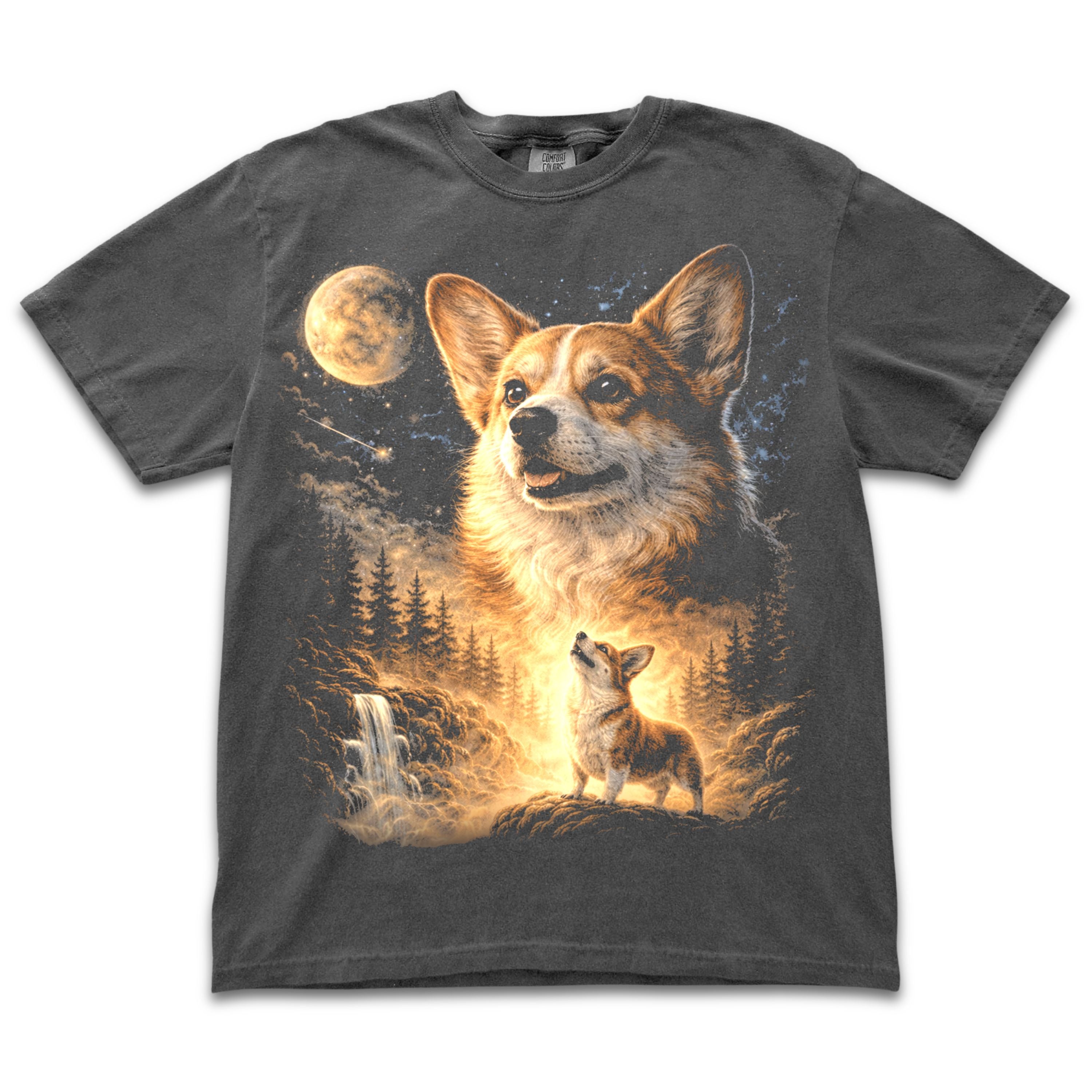 Corgi Moonlight Tee