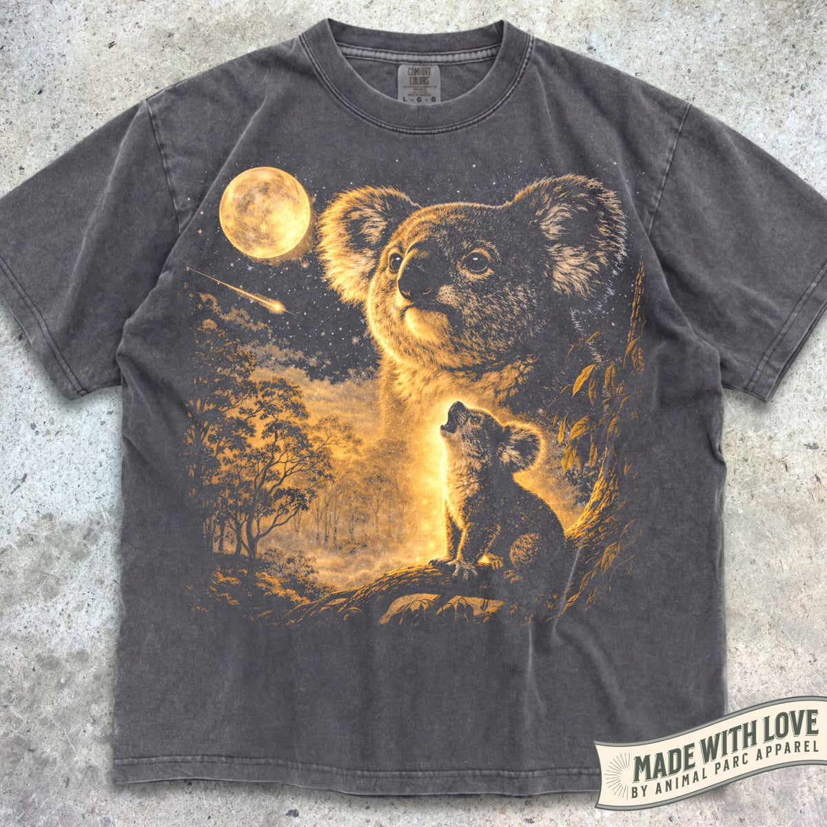 Koala Howling Moon Tee