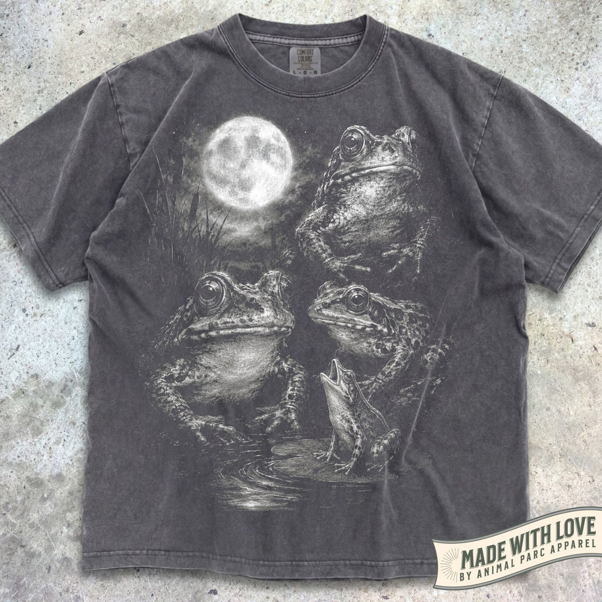 Full Moon Frogs Tee