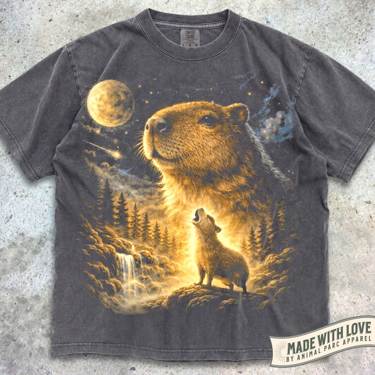 Howling Capybara Tee
