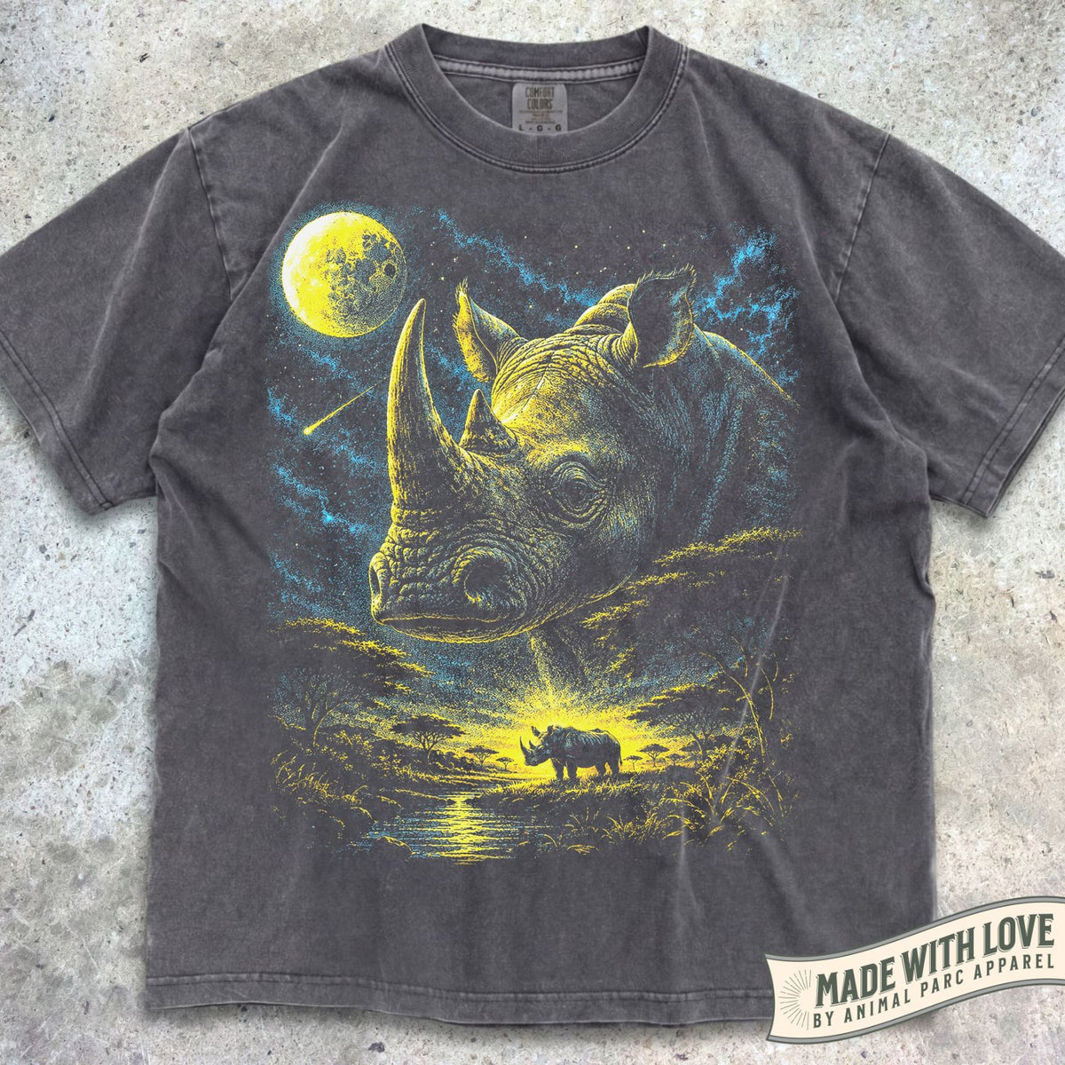 Moonlight Rhino Tee