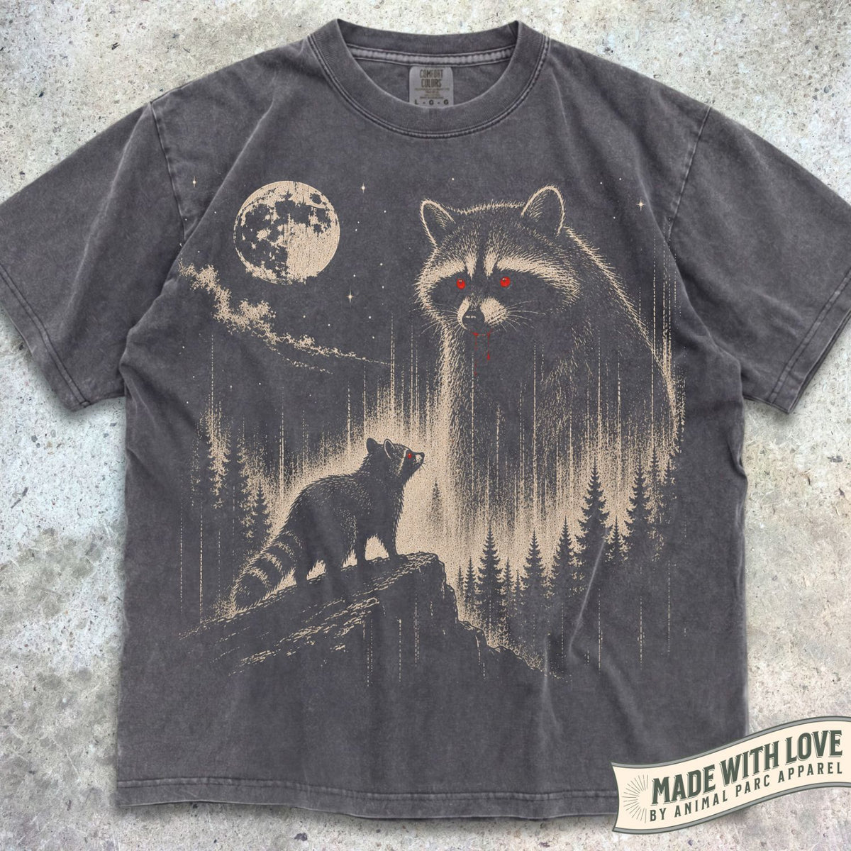Horror Raccoon Tee