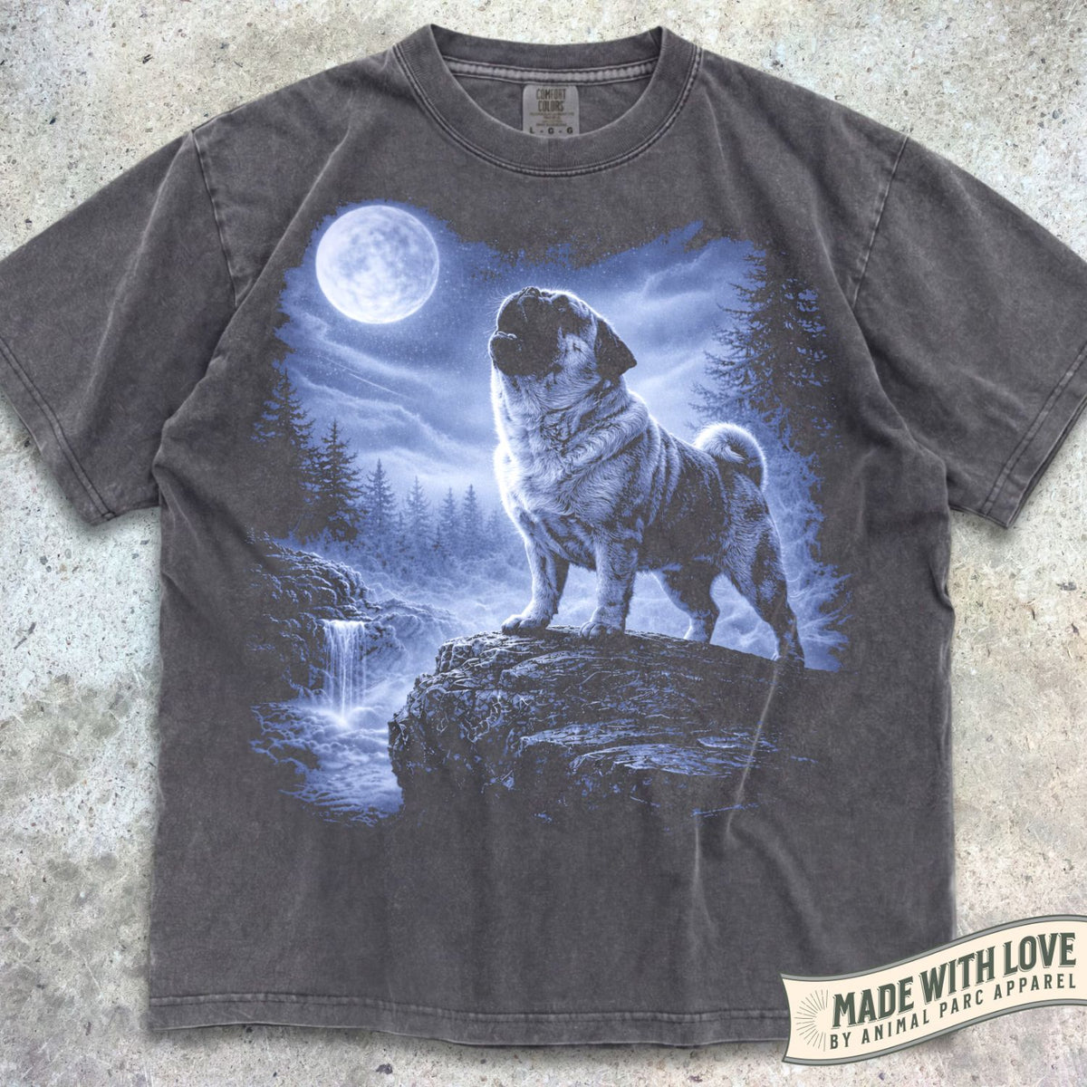 Howling Pug Tee