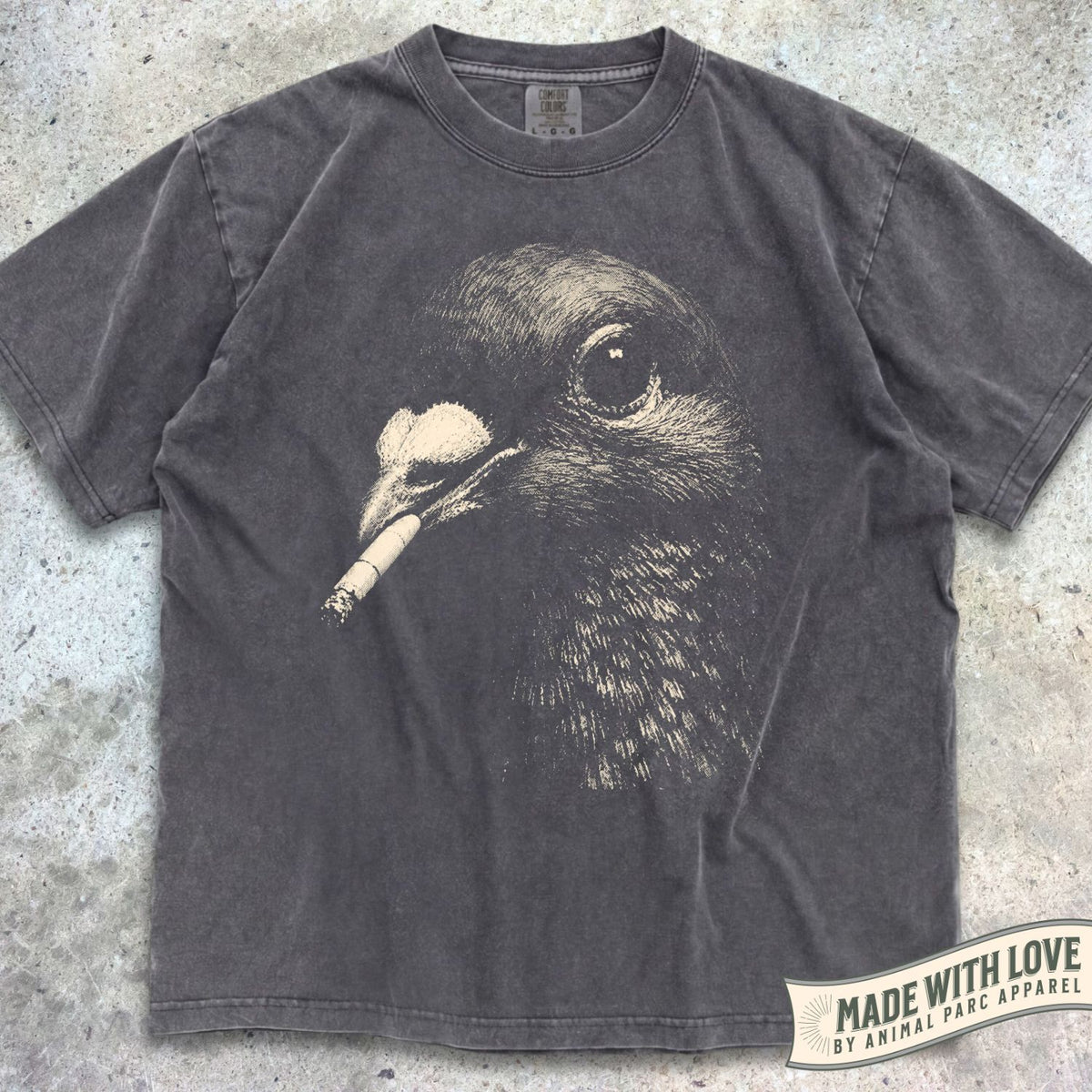 Smoking Pigeon Tee