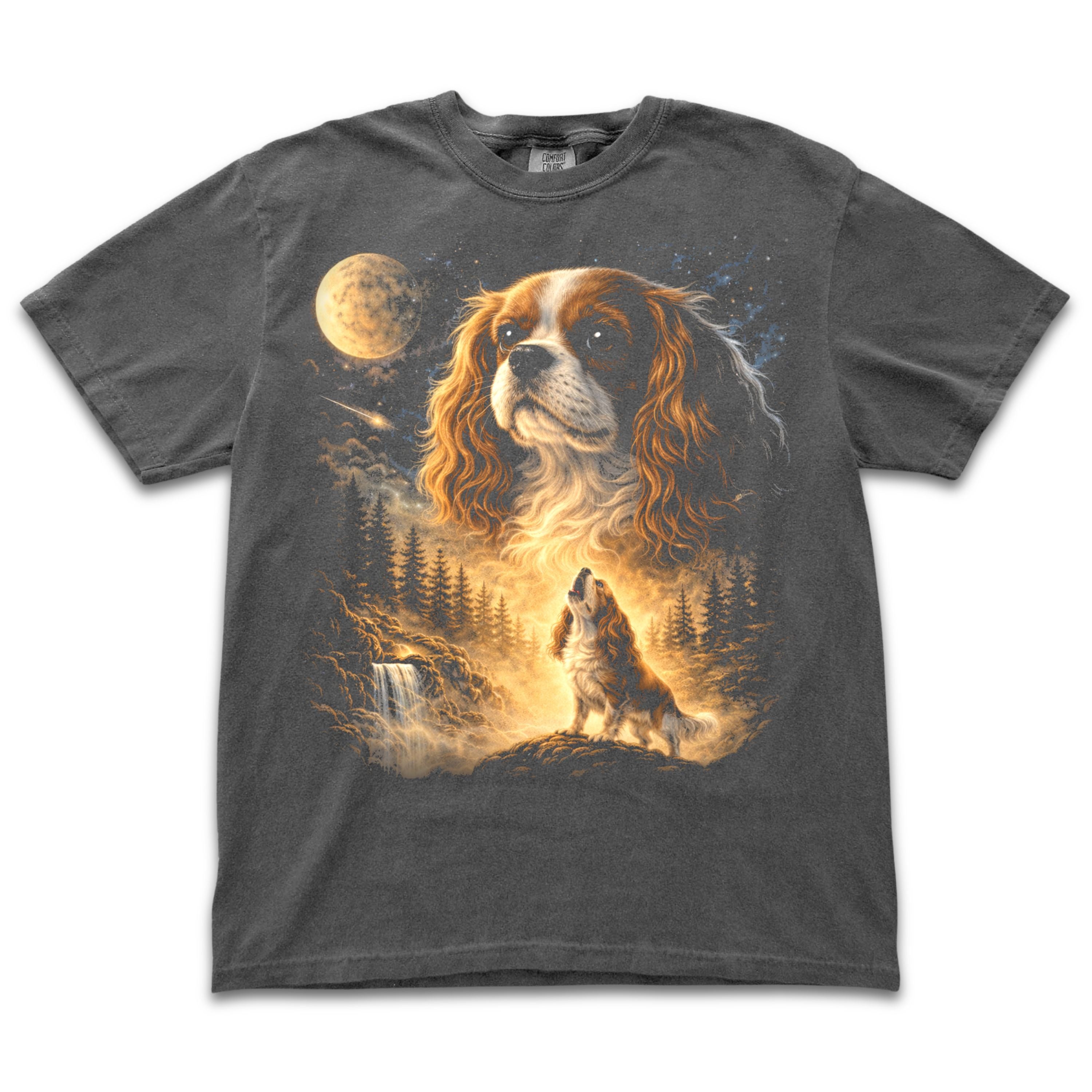 Cavalier Howling to the Moon