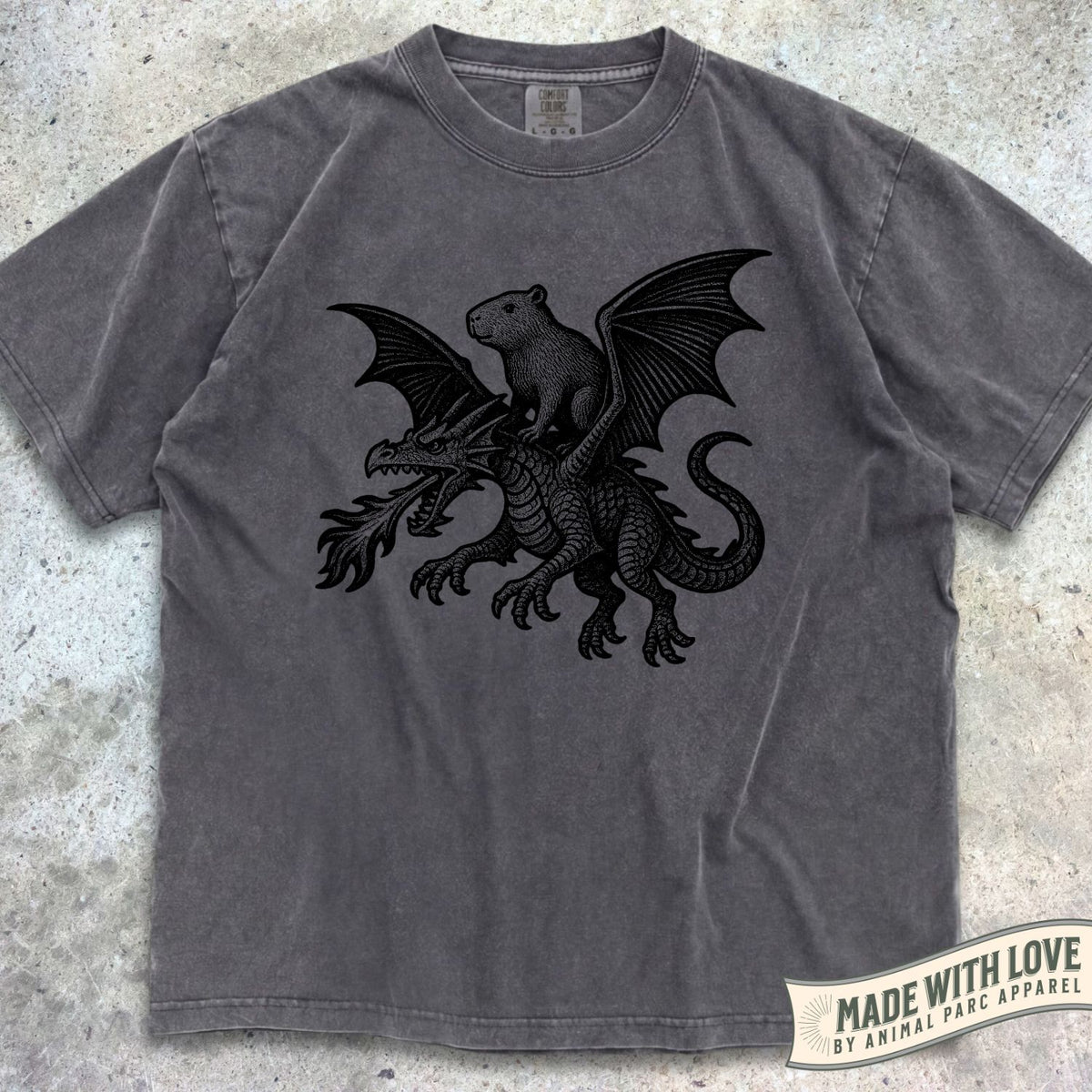 Capybara Dragon Tee
