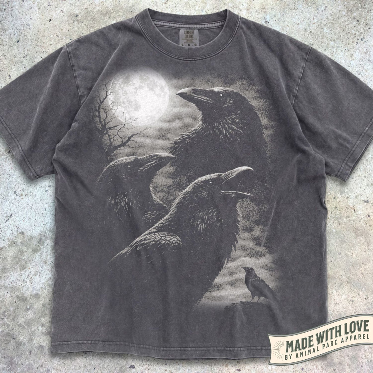 Full Moon Ravens Tee