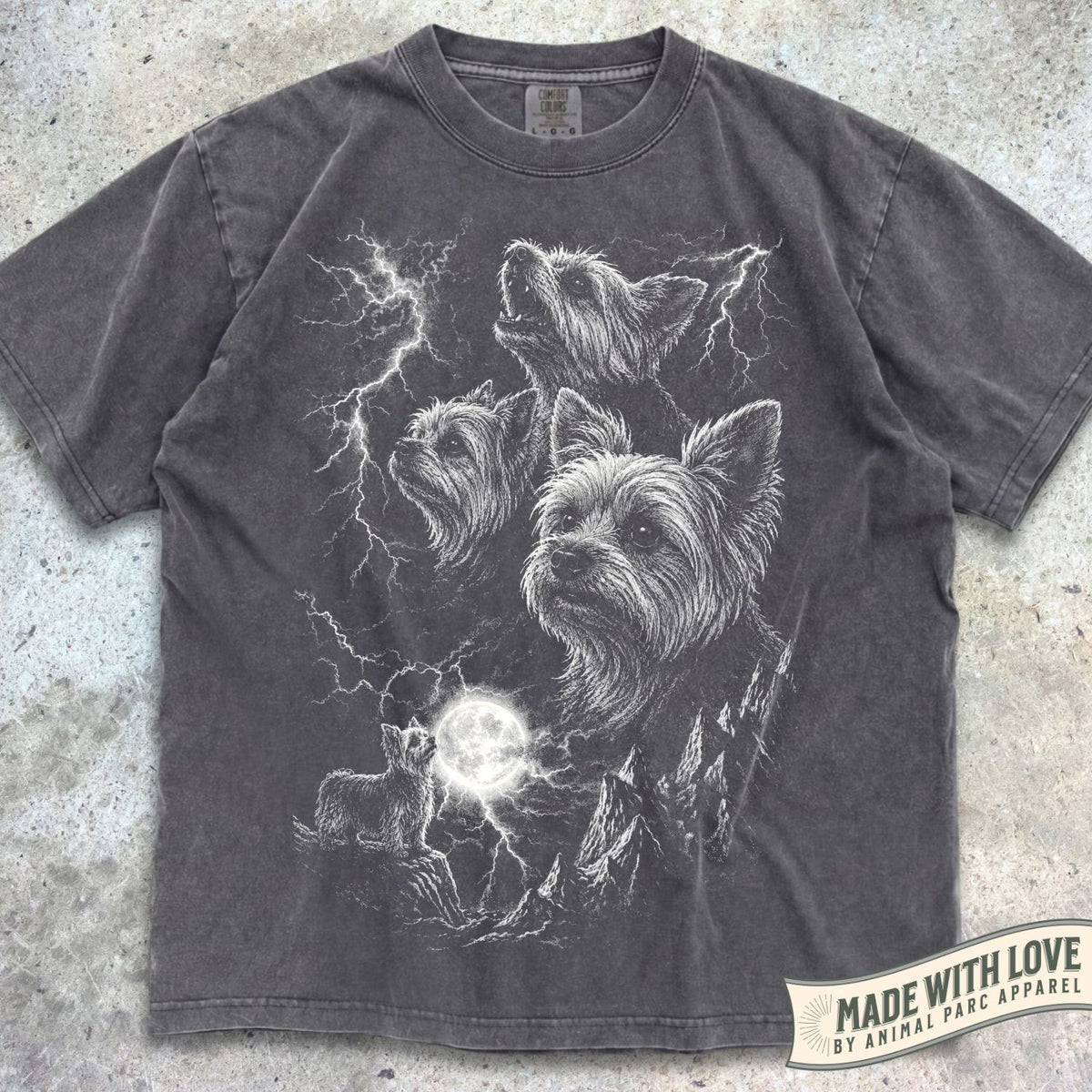 Lightning Yorkies Tee