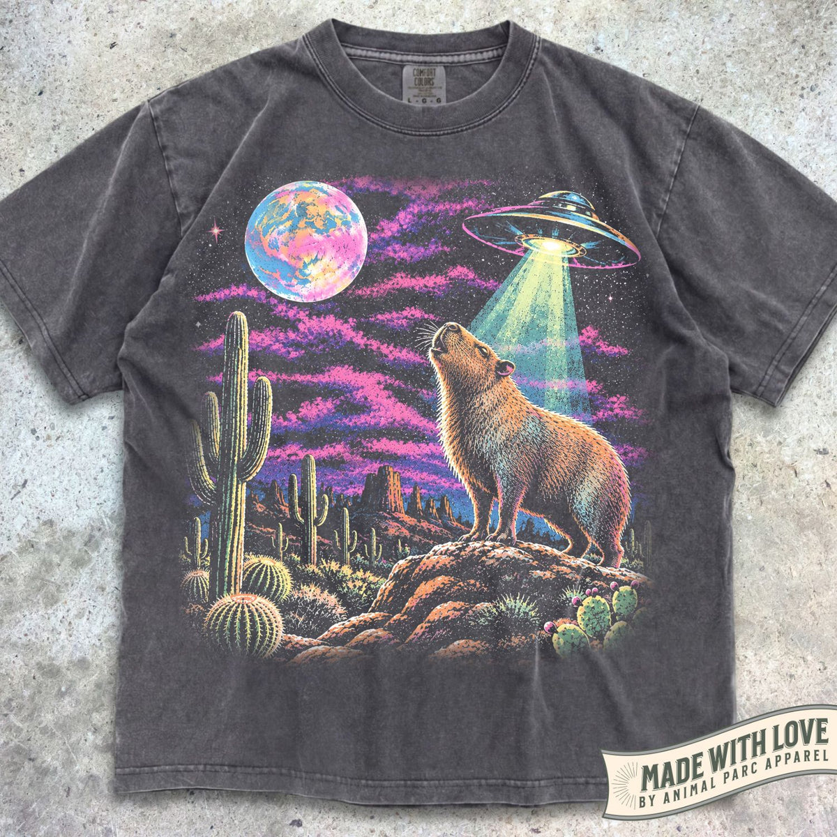 Capybara Ufo Tee