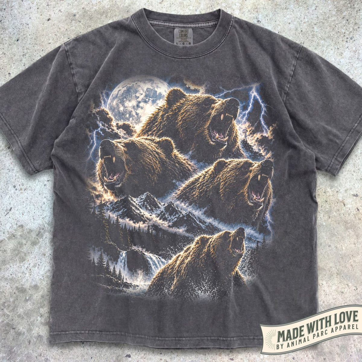 Lightning Grizzlies Tee