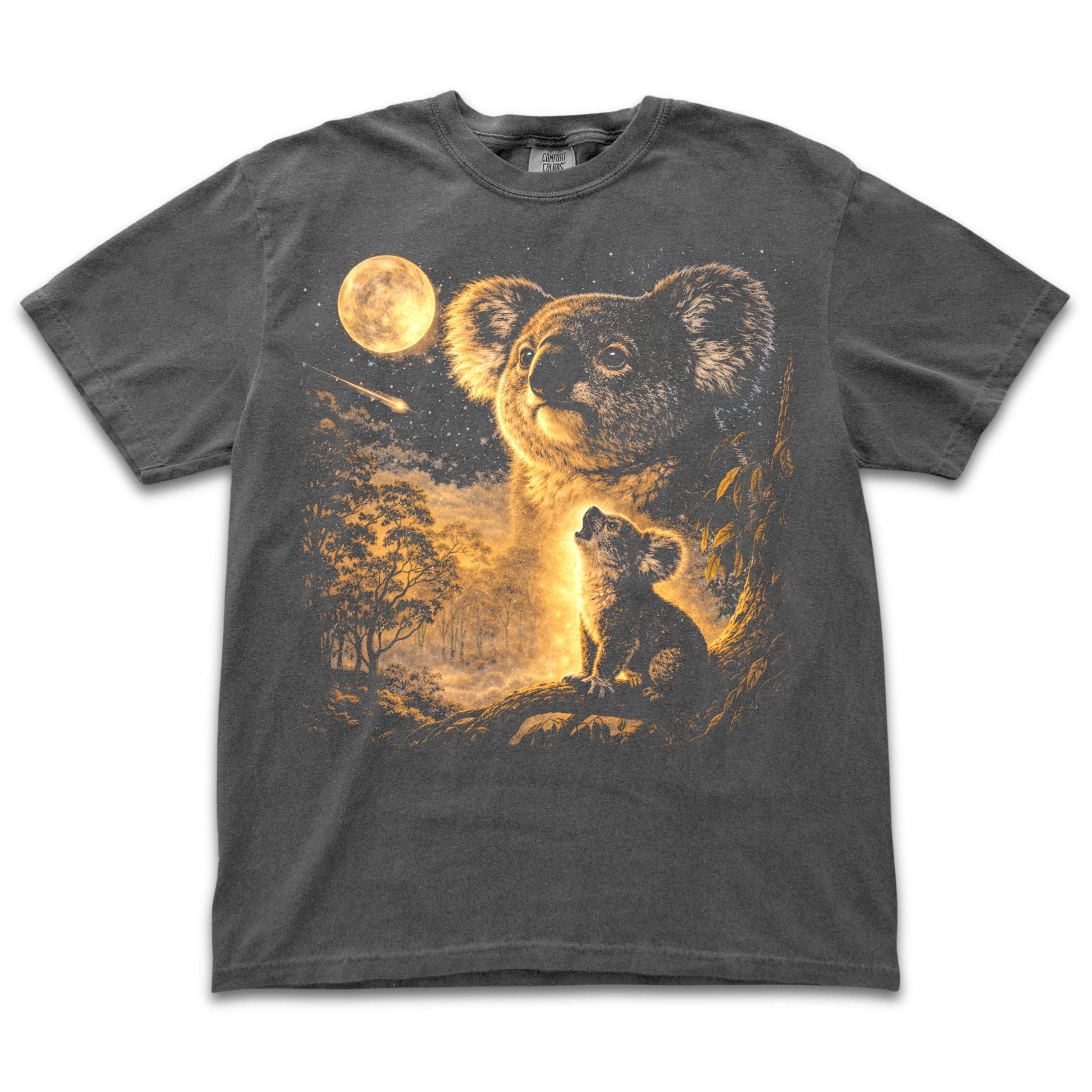 Koala Howling to the Moon