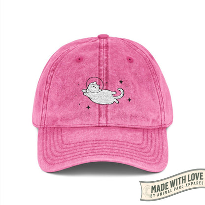 Space Cat - Distressed Cap