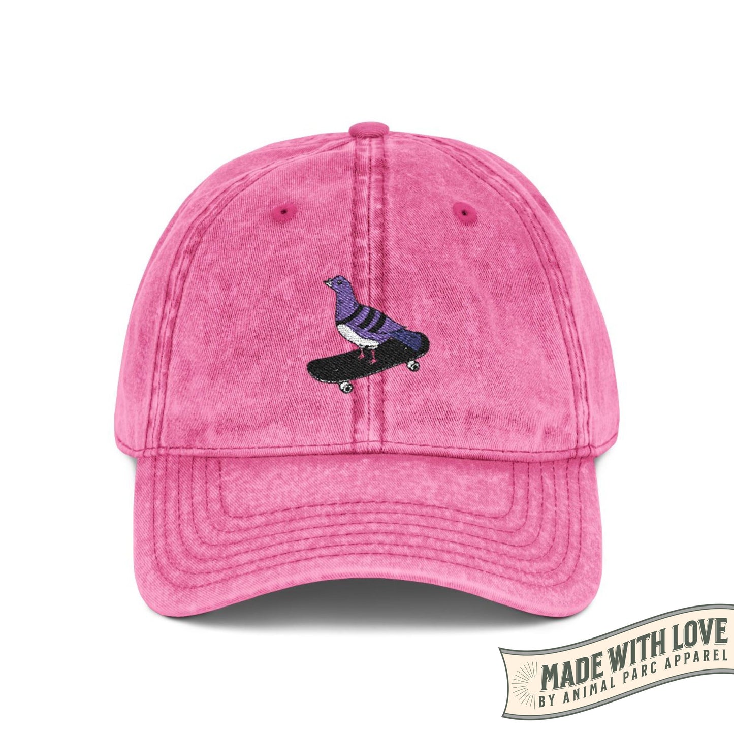 Skating Pigeon - Distressed Cap