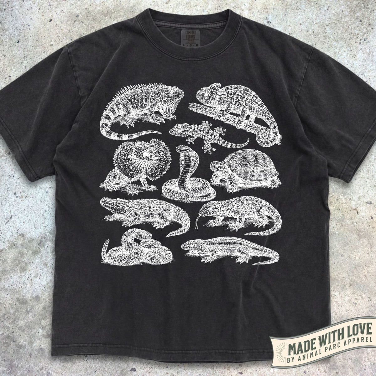 Reptile Compilation Tee